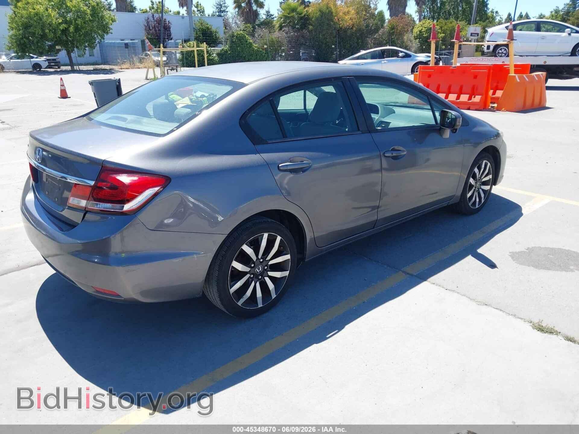 2015 HONDA CIVIC - VIN: 2HGFB2F90FH534501 - Фото 4