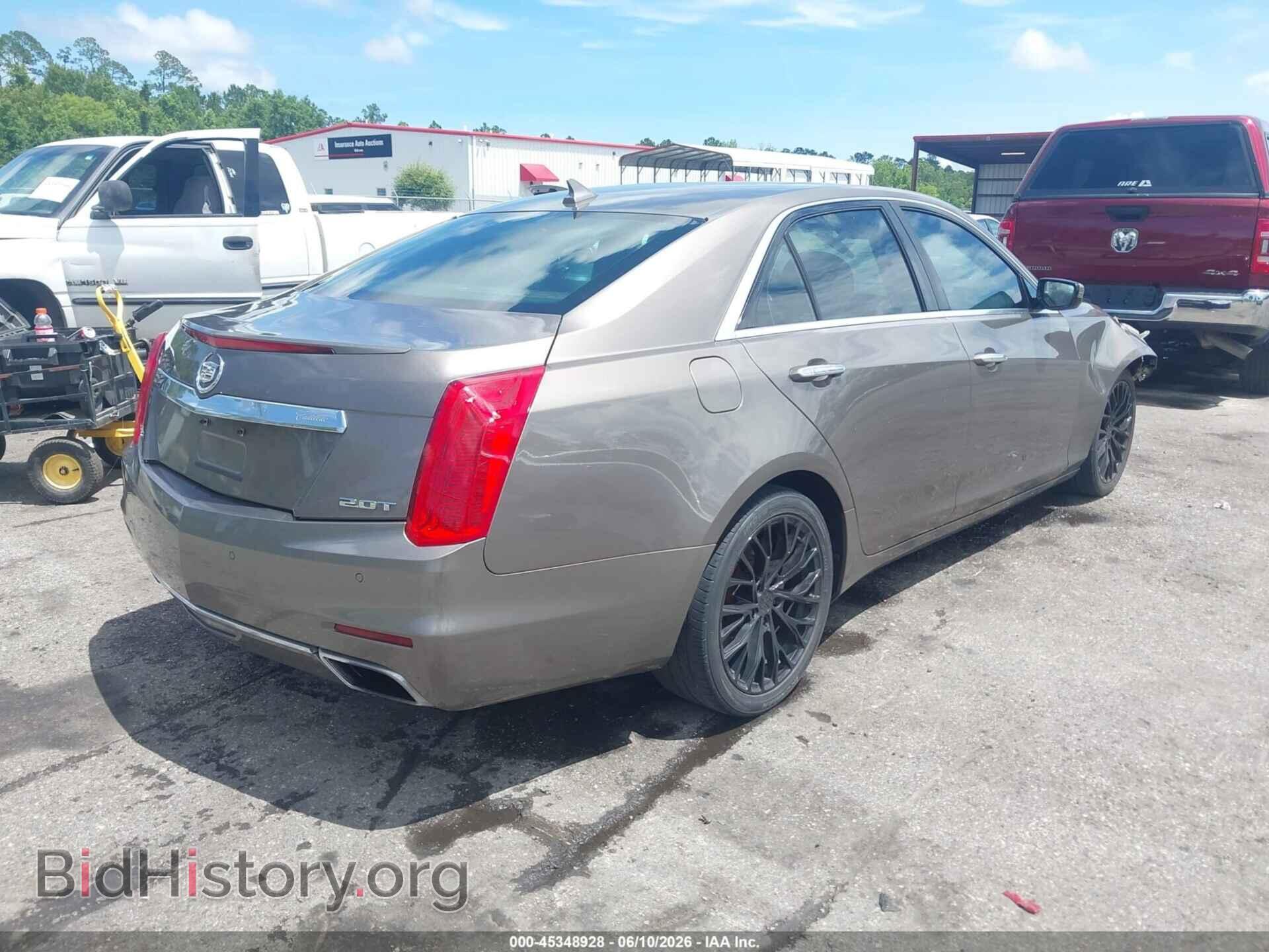 2014 CADILLAC CTS - VIN: 1G6AR5SX9E0164231 - Фото 4