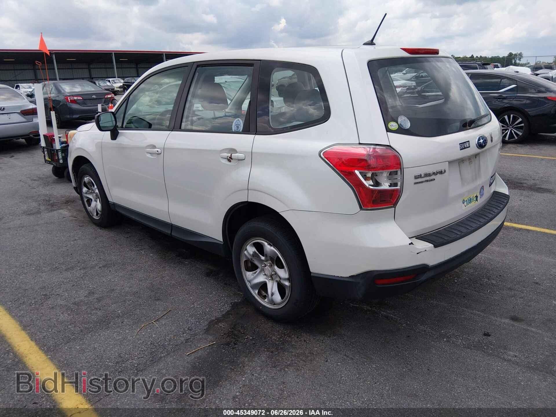 2014 SUBARU FORESTER - VIN: JF2SJAAC8EH489360 - Фото 3