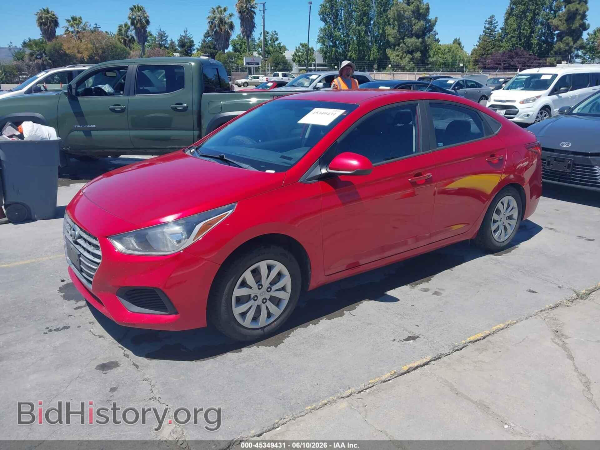 2018 HYUNDAI ACCENT - VIN: 3KPC24A34JE013673 - Фото 2
