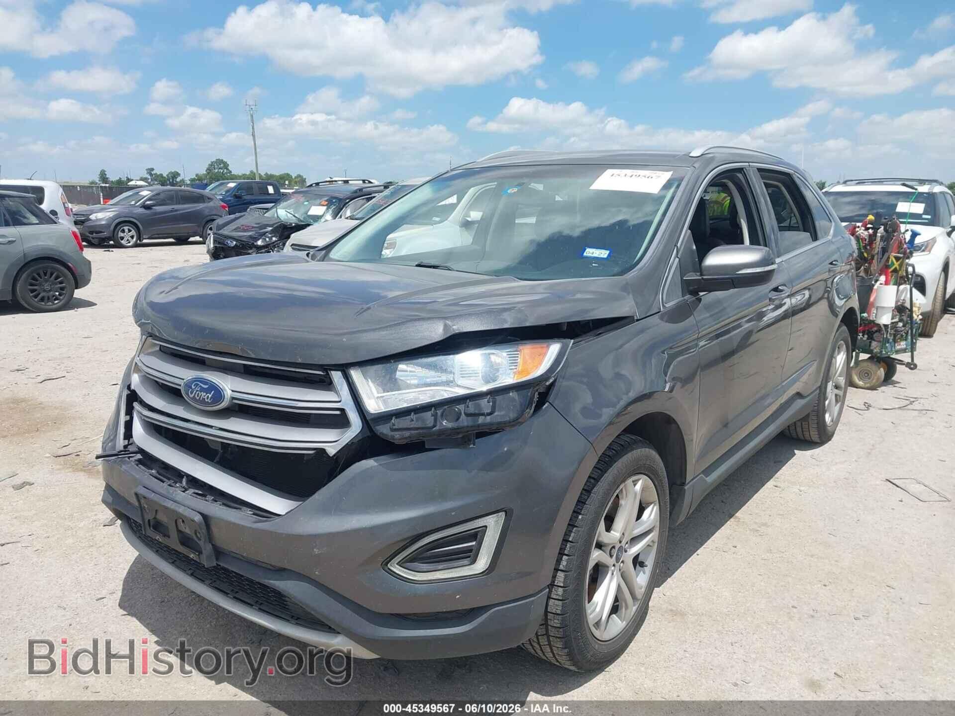 2015 FORD EDGE - VIN: 2FMTK3K82FBB27010 - Photo 2