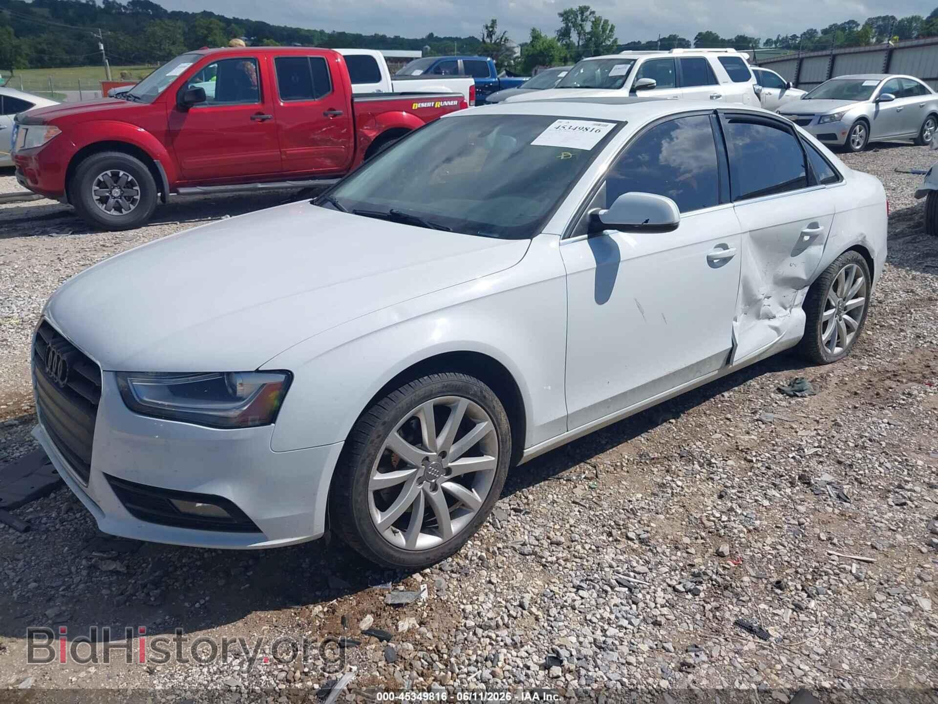 2013 AUDI A4 - VIN: WAUFFAFL7DN029775 - Photo 2