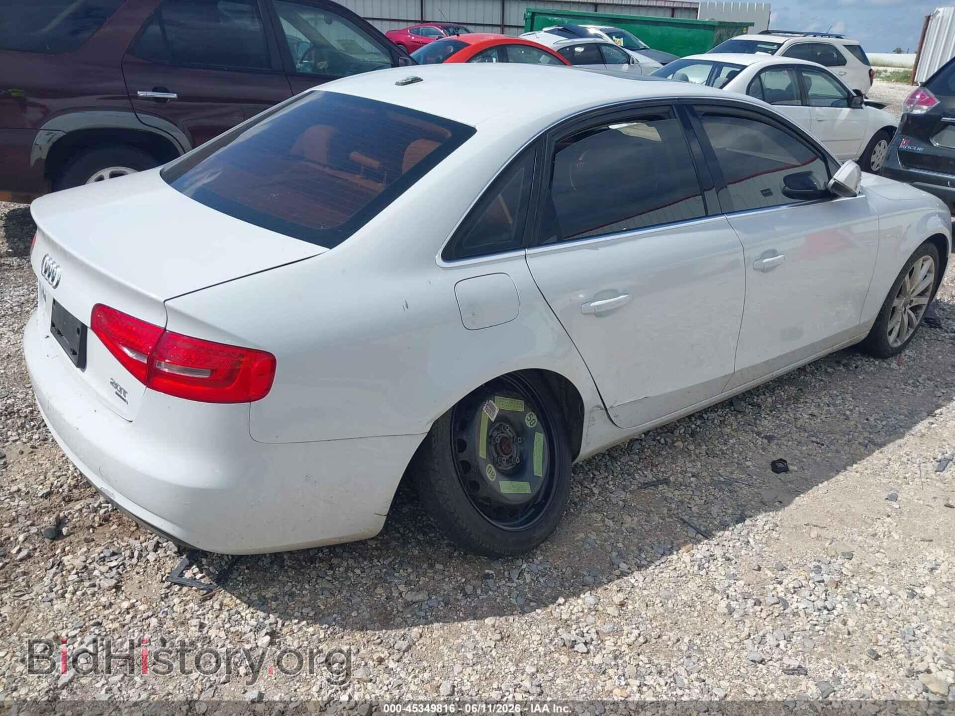 2013 AUDI A4 - VIN: WAUFFAFL7DN029775 - Photo 4