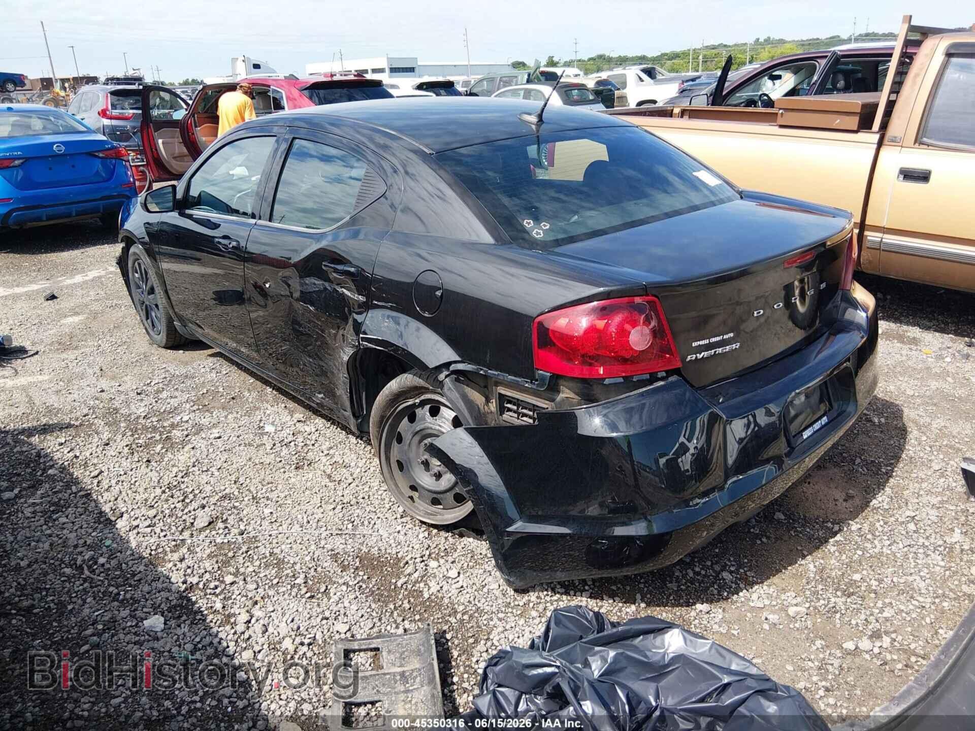 Vl Example English Types Report 1C3CDZAG1EN226032 DODGE AVENGER 2014 Black Flexible Fuel - price ...