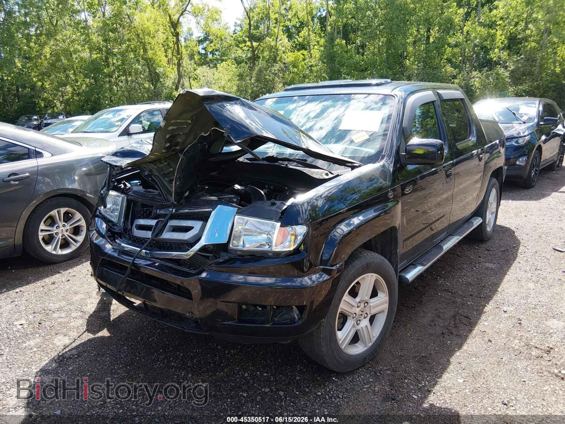 2011 HONDA RIDGELINE - VIN: 5FPYK1F5XBB453138 - Фото 2