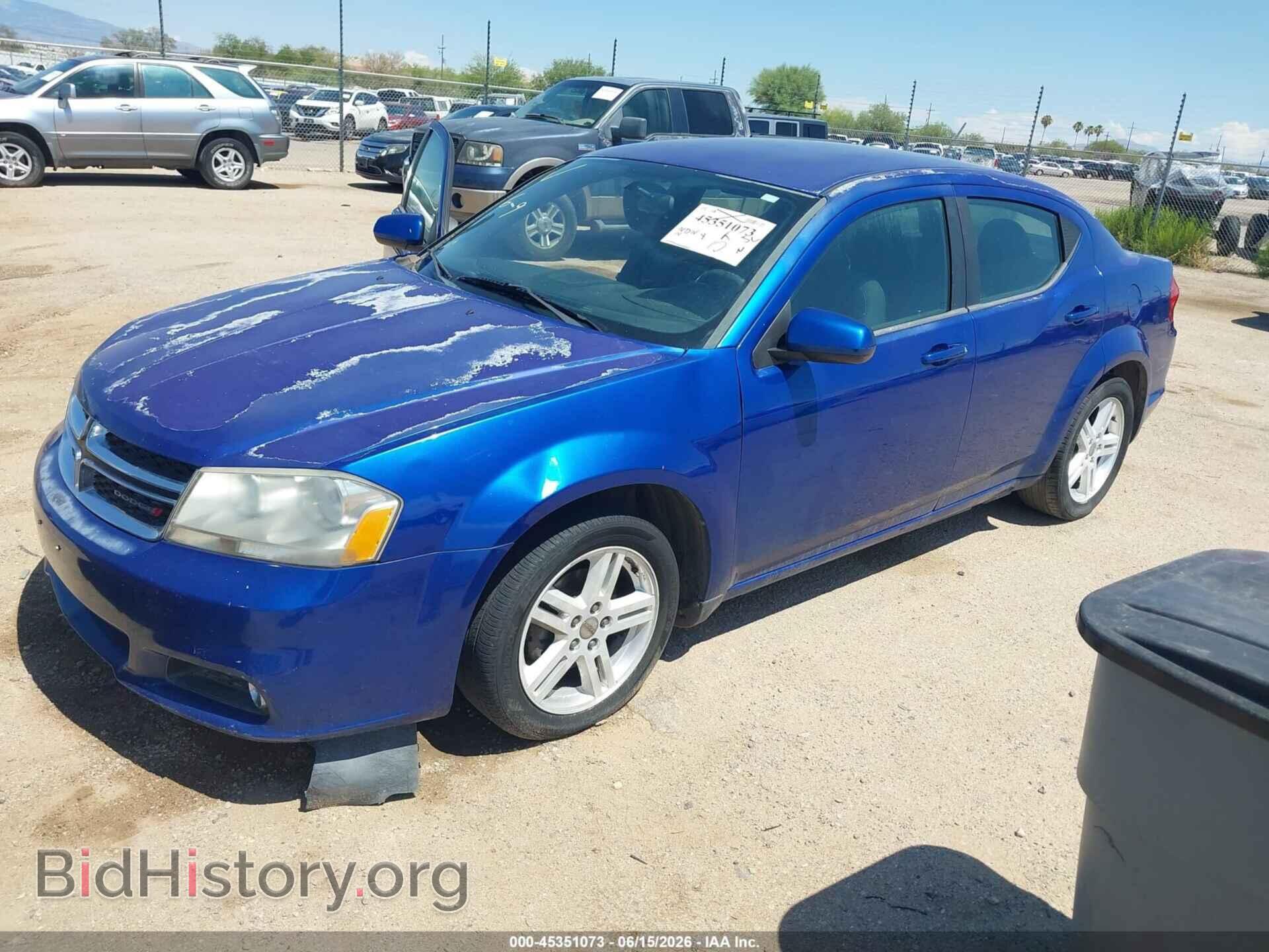 2013 DODGE AVENGER - VIN: 1C3CDZCB0DN504113 - Фото 2