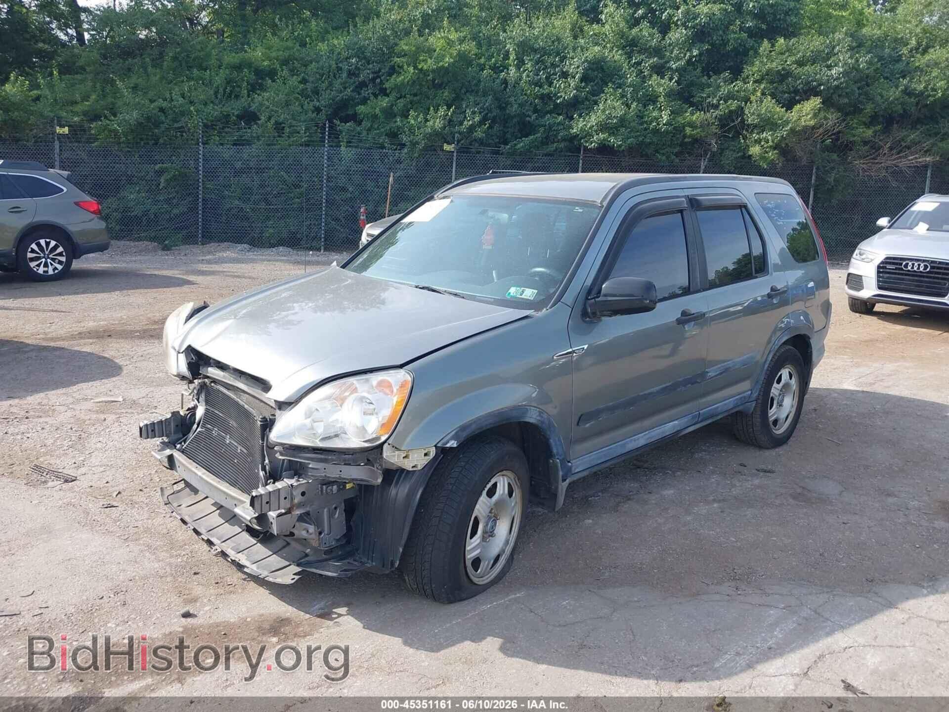 2006 HONDA CR-V - VIN: SHSRD78596U433405 - Фото 2
