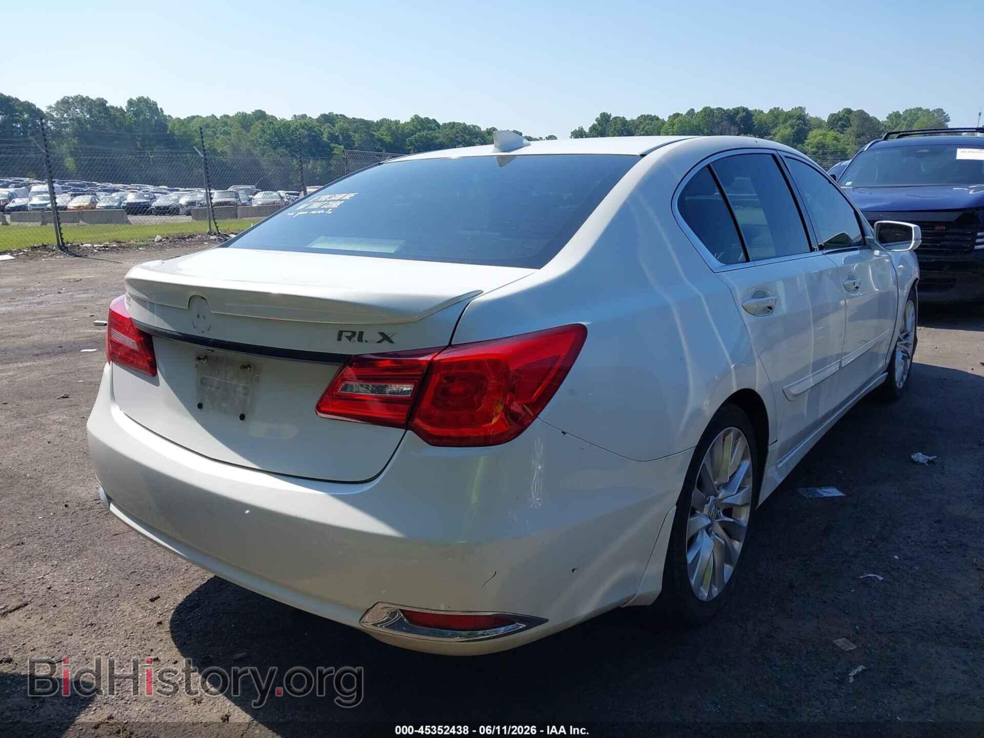 2014 ACURA RLX - VIN: JH4KC1F35EC002404 - Фото 4