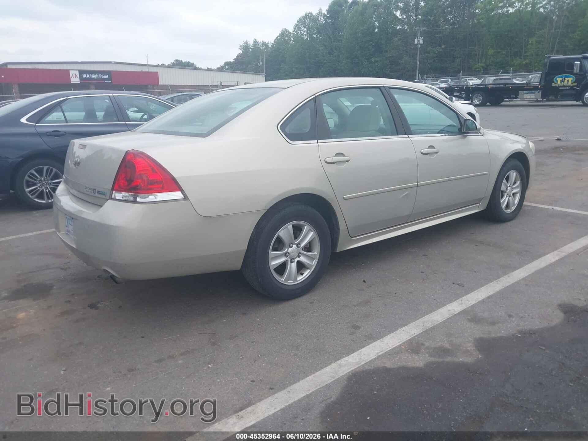 2012 CHEVROLET IMPALA - VIN: 2G1WF5E34C1148257 - Фото 4