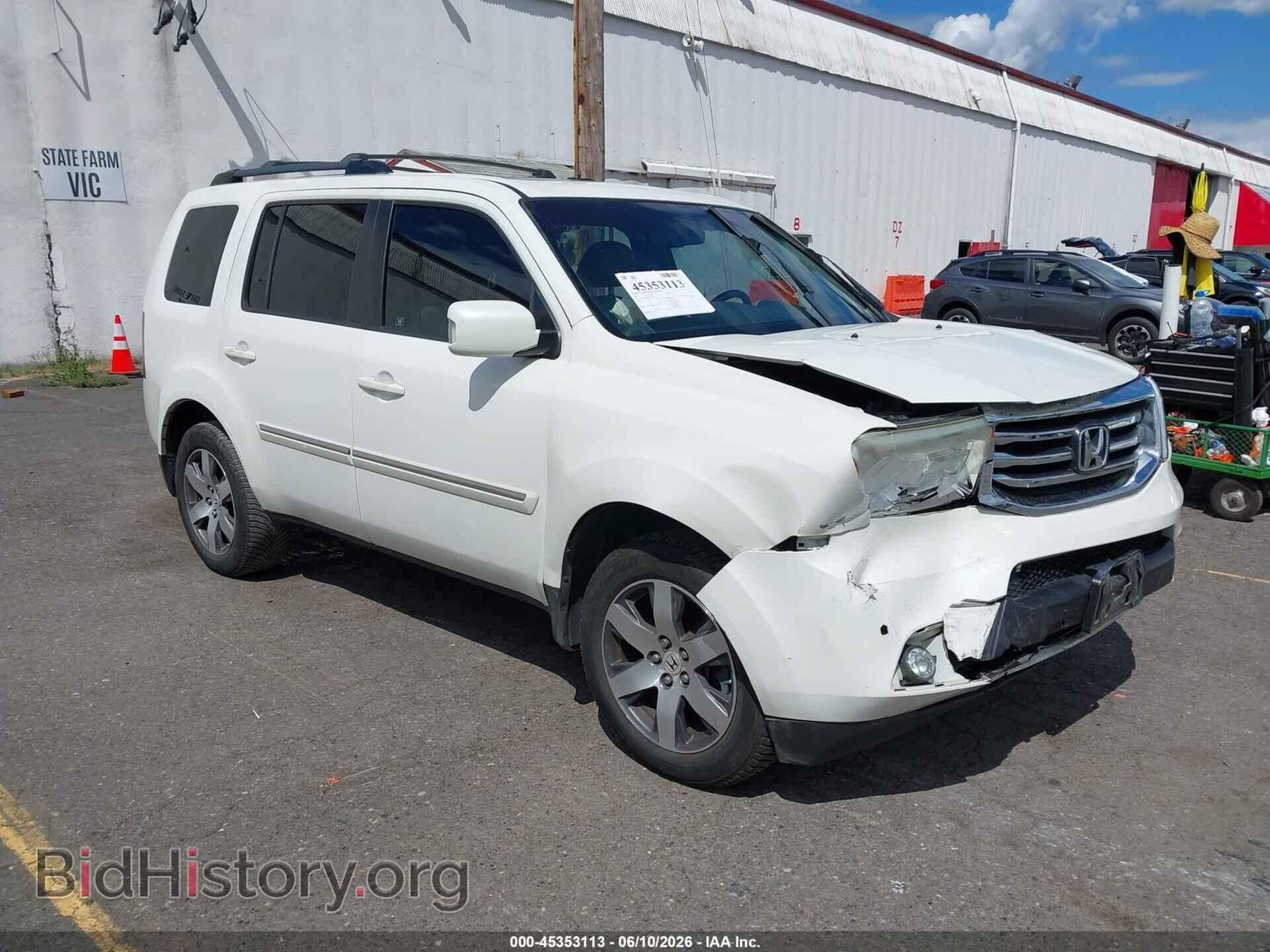 Фотография 5FNYF4H98CB044880 - HONDA PILOT 2012