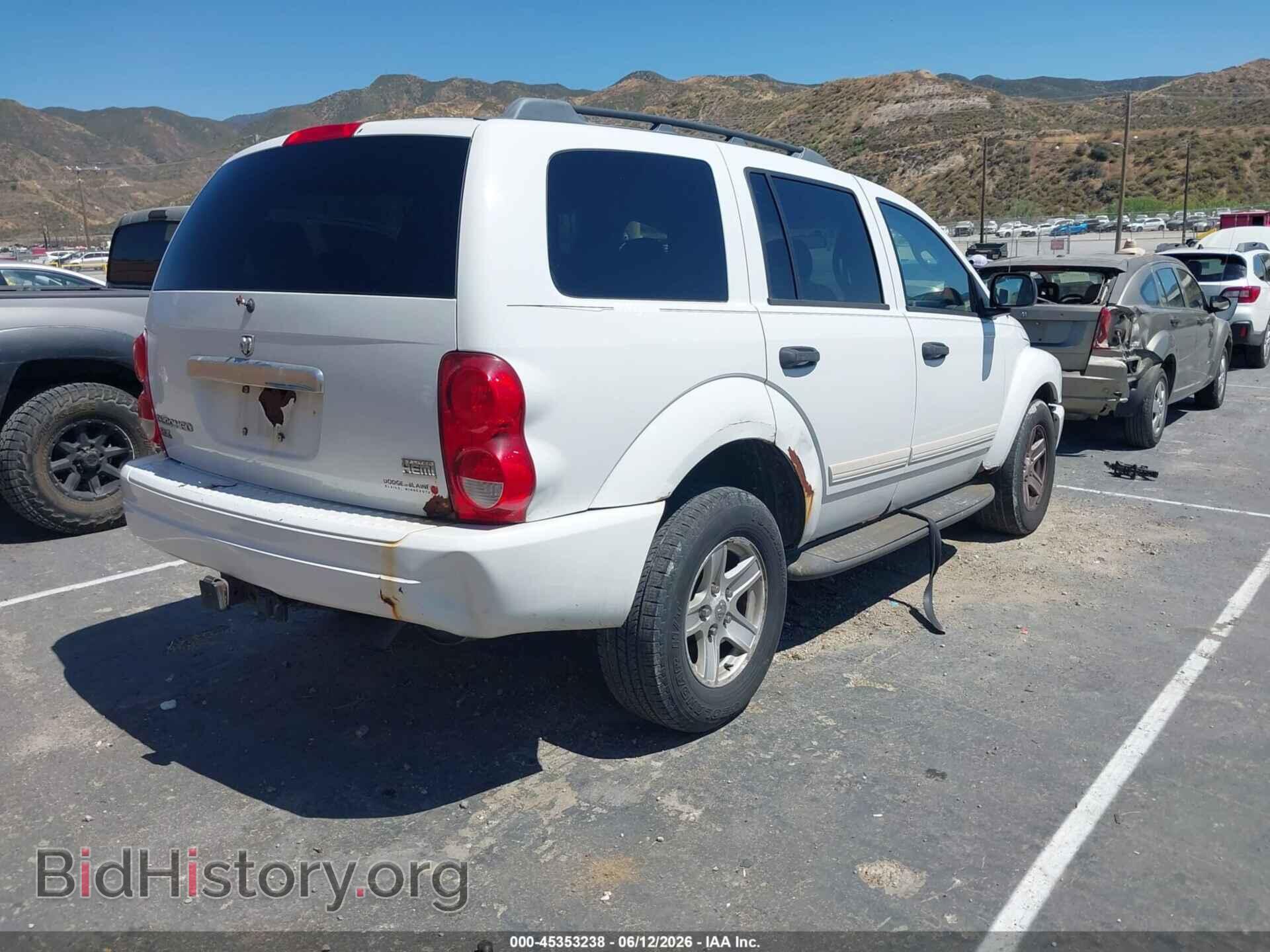 2005 DODGE DURANGO - VIN: 1D4HB48D55F569865 - Фото 4