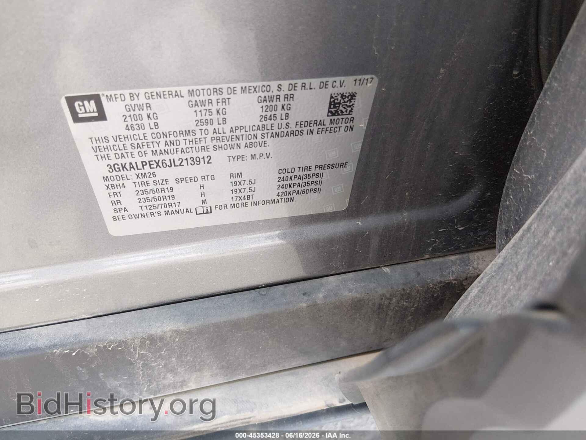 2018 GMC TERRAIN - VIN: 3GKALPEX6JL213912 - Photo 9