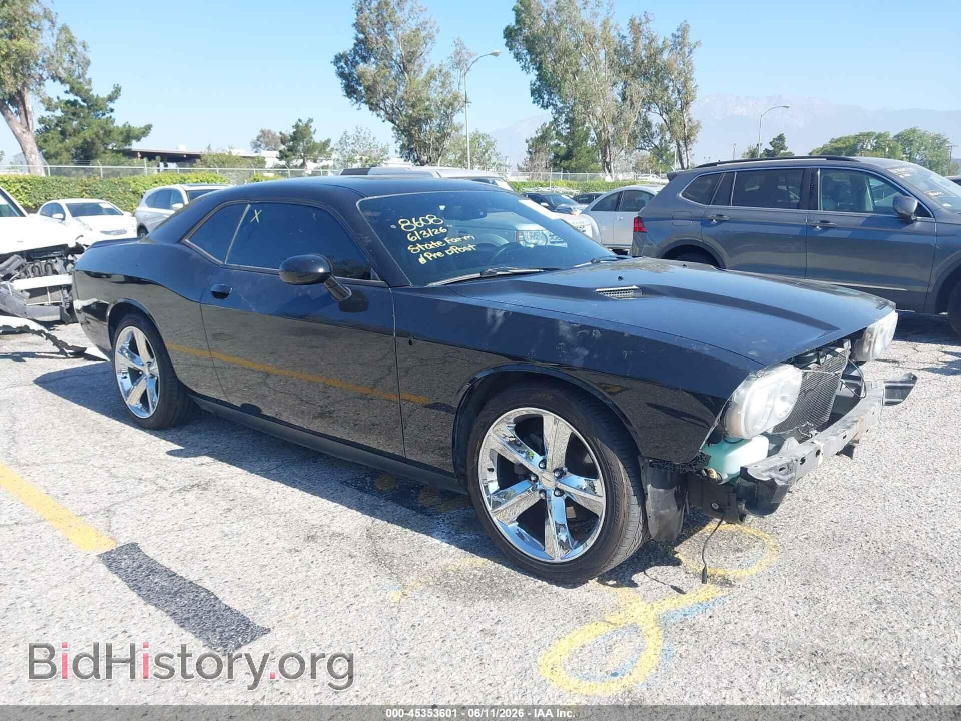 Фотография 2C3CDYAG0CH105363 - DODGE CHALLENGER 2012