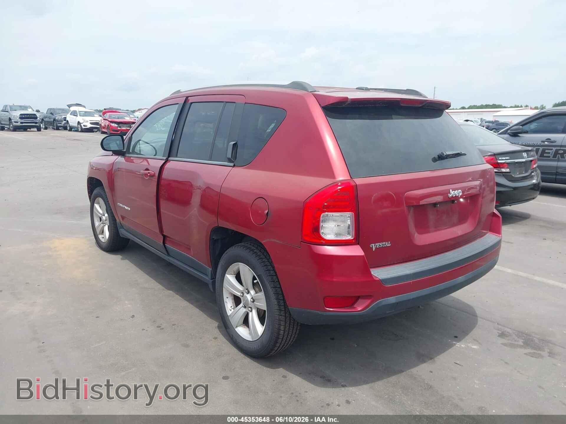 2012 JEEP COMPASS - VIN: 1C4NJCBA9CD660240 - Фото 3