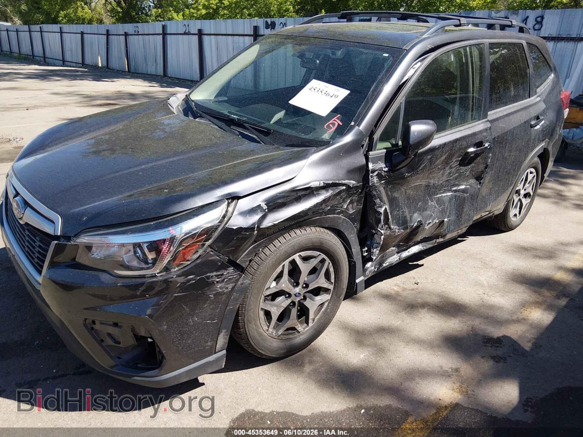 2019 SUBARU FORESTER - VIN: JF2SKAEC7KH551981 - Фото 2