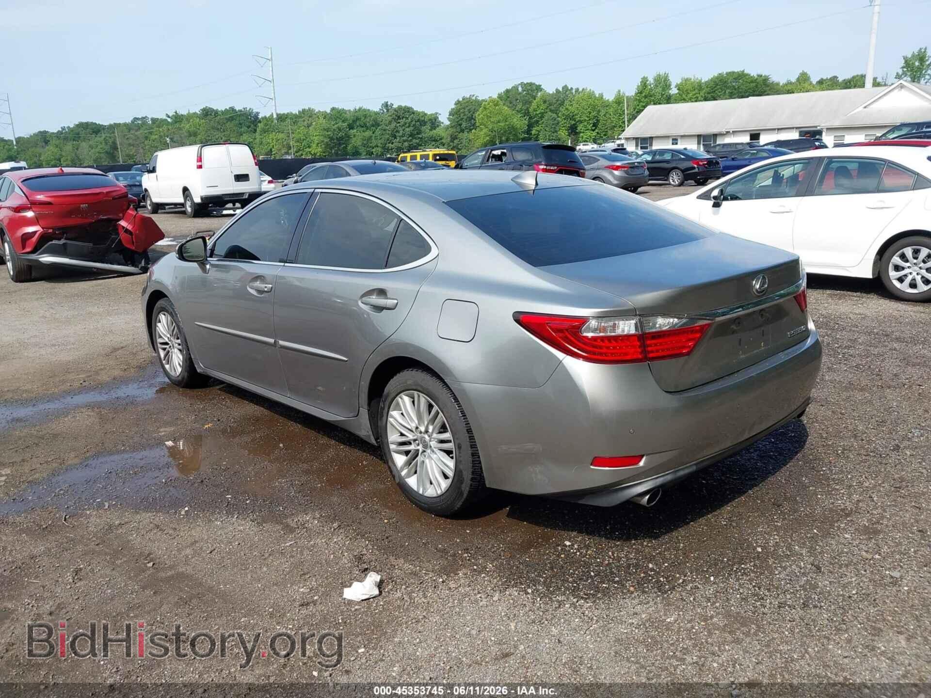 2015 LEXUS ES 350 - VIN: JTHBK1GG9F2165830 - Фото 3