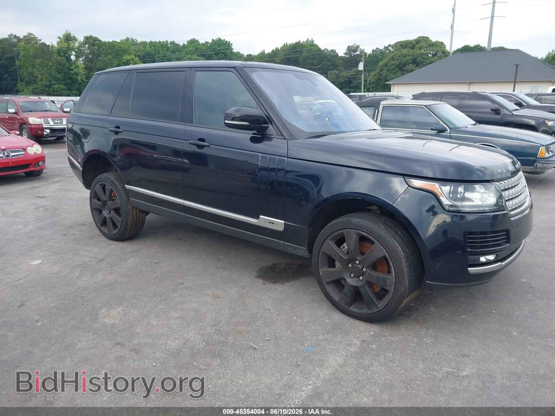 Photo SALGS3EF4GA270465 - LAND ROVER RANGE ROVER 2016