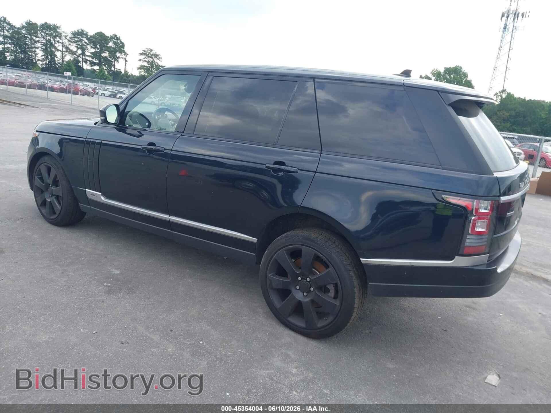 2016 LAND ROVER RANGE ROVER - VIN: SALGS3EF4GA270465 - Фото 3