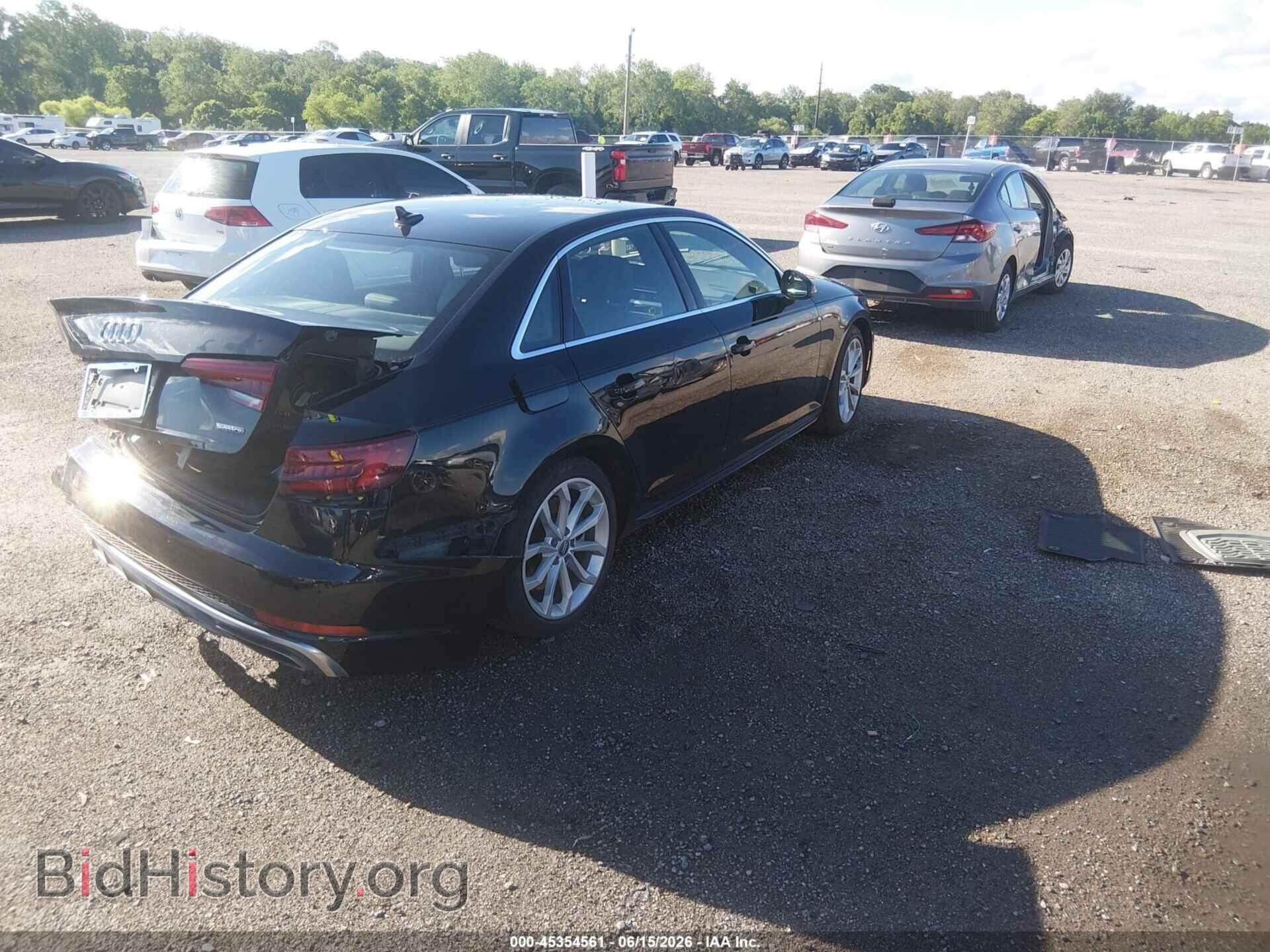 2019 AUDI A4 - VIN: WAUENAF47KN005836 - Фото 4