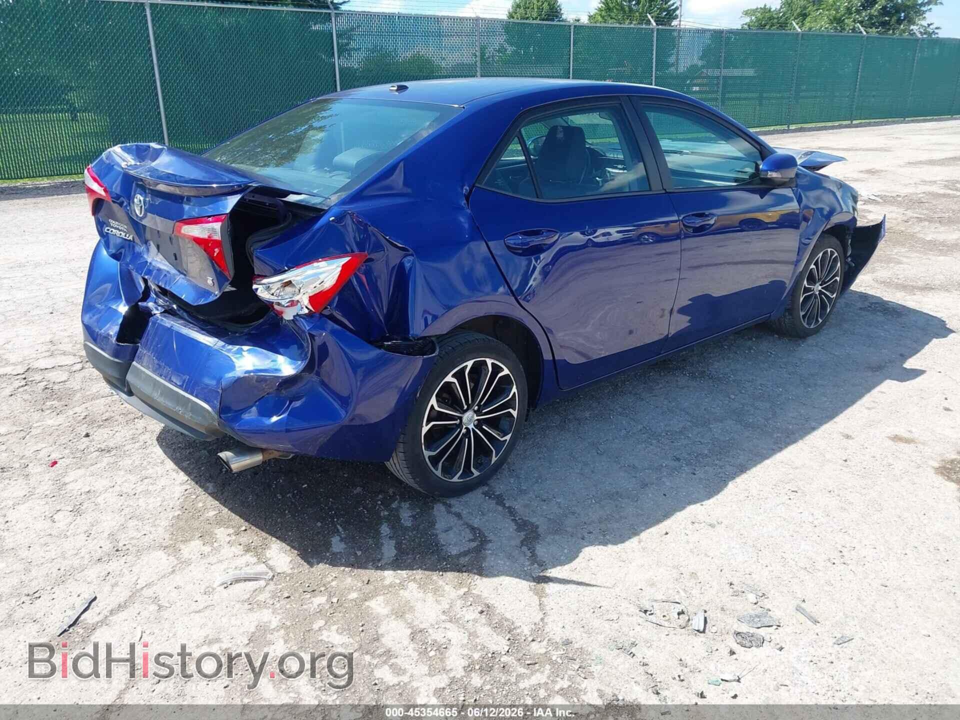 2014 TOYOTA COROLLA - VIN: 2T1BURHE5EC083973 - Фото 4