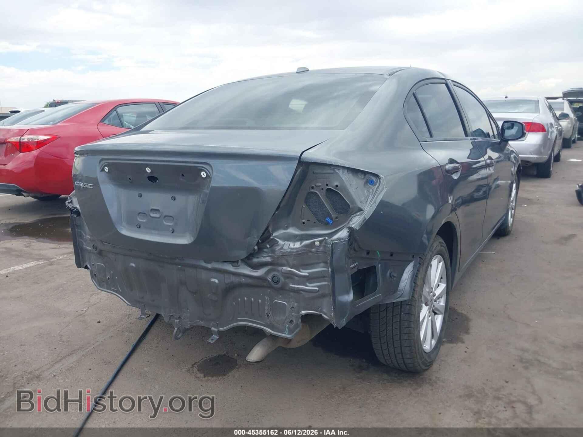 2012 HONDA CIVIC - VIN: 2HGFB2F93CH515646 - Фото 6