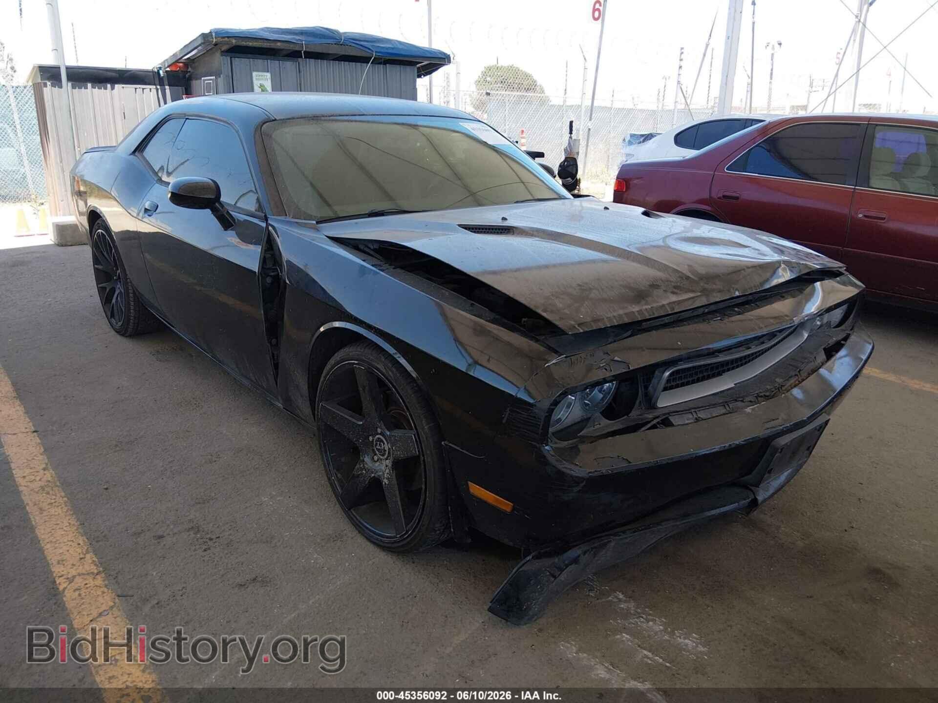 Photo 2C3CDYAG3CH294770 - DODGE CHALLENGER 2012