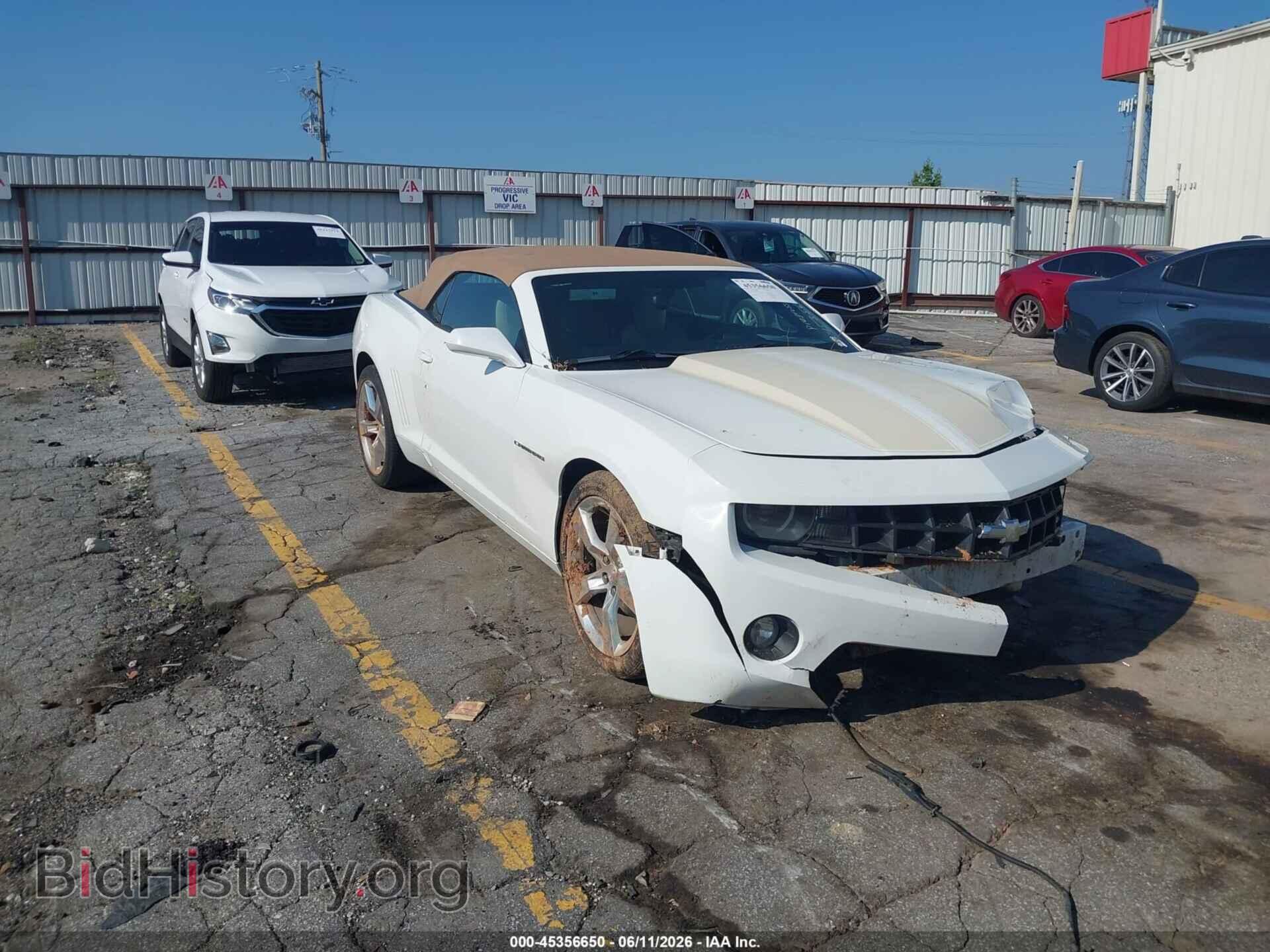 Photo 2G1FC3DD1B9208924 - CHEVROLET CAMARO 2011