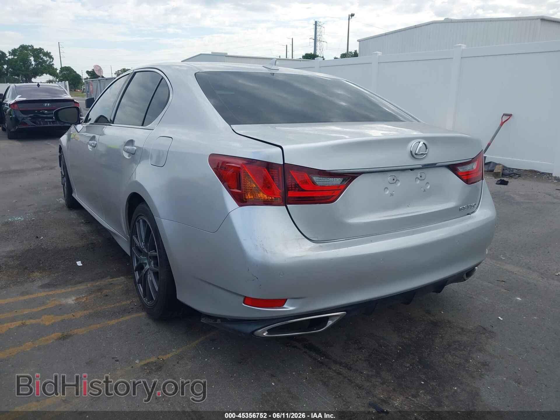 2014 LEXUS GS 350 - VIN: JTHBE1BL3E5041349 - Фото 3