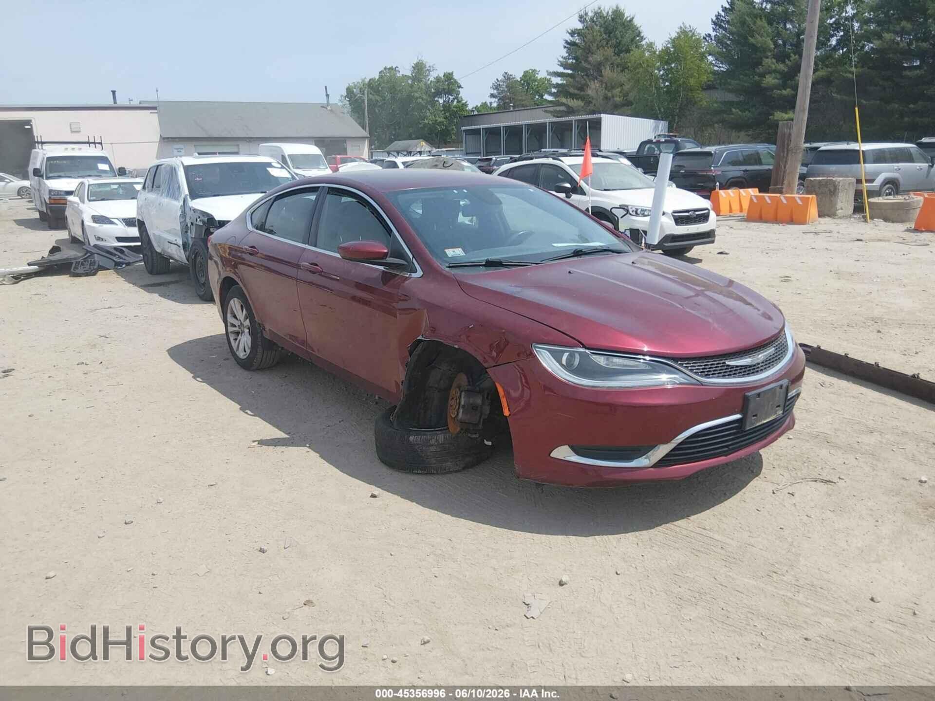 Фотография 1C3CCCAB1FN562799 - CHRYSLER 200 2015