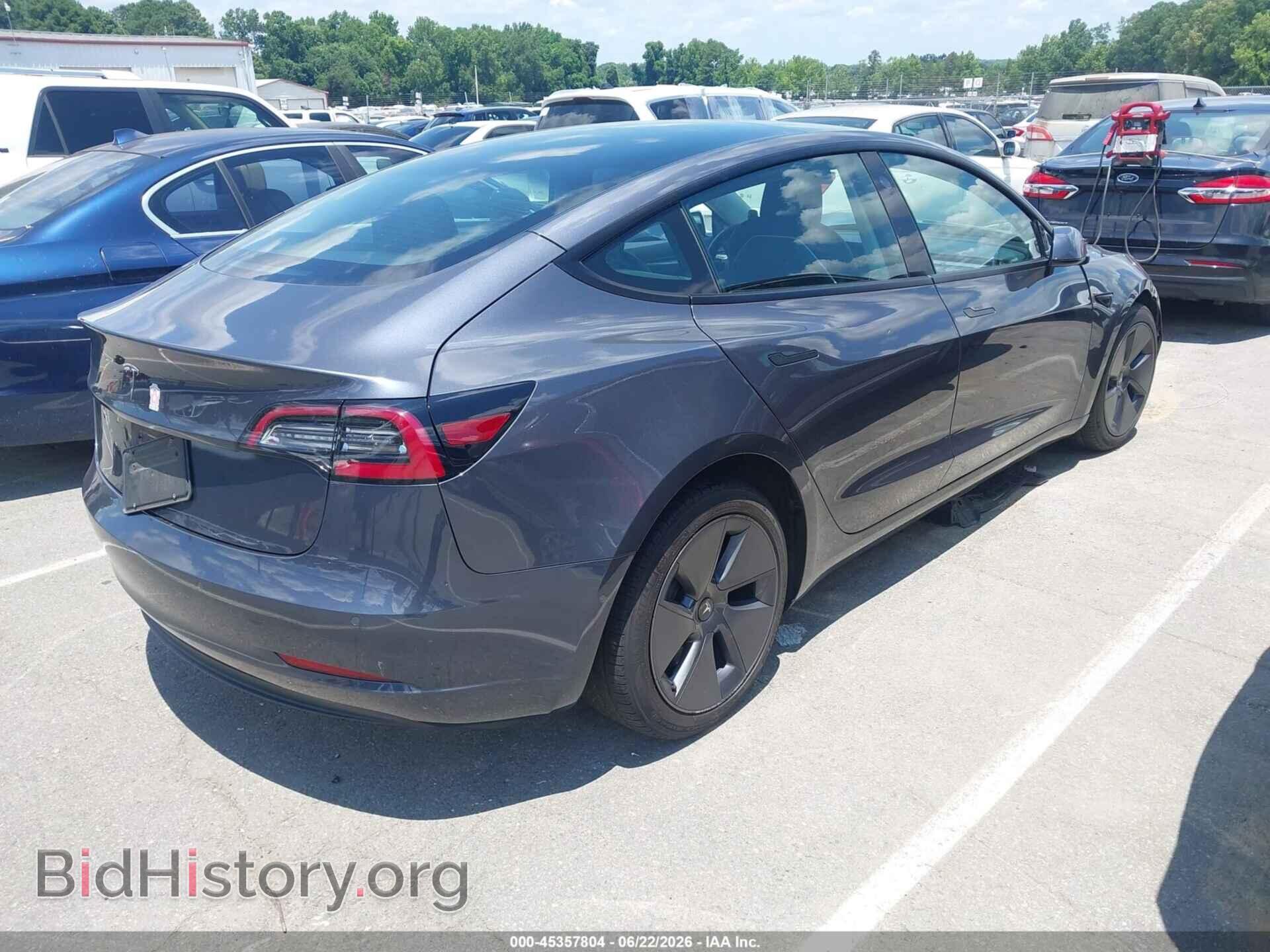 2022 TESLA MODEL 3 - VIN: 5YJ3E1EA3NF343965 - Photo 4