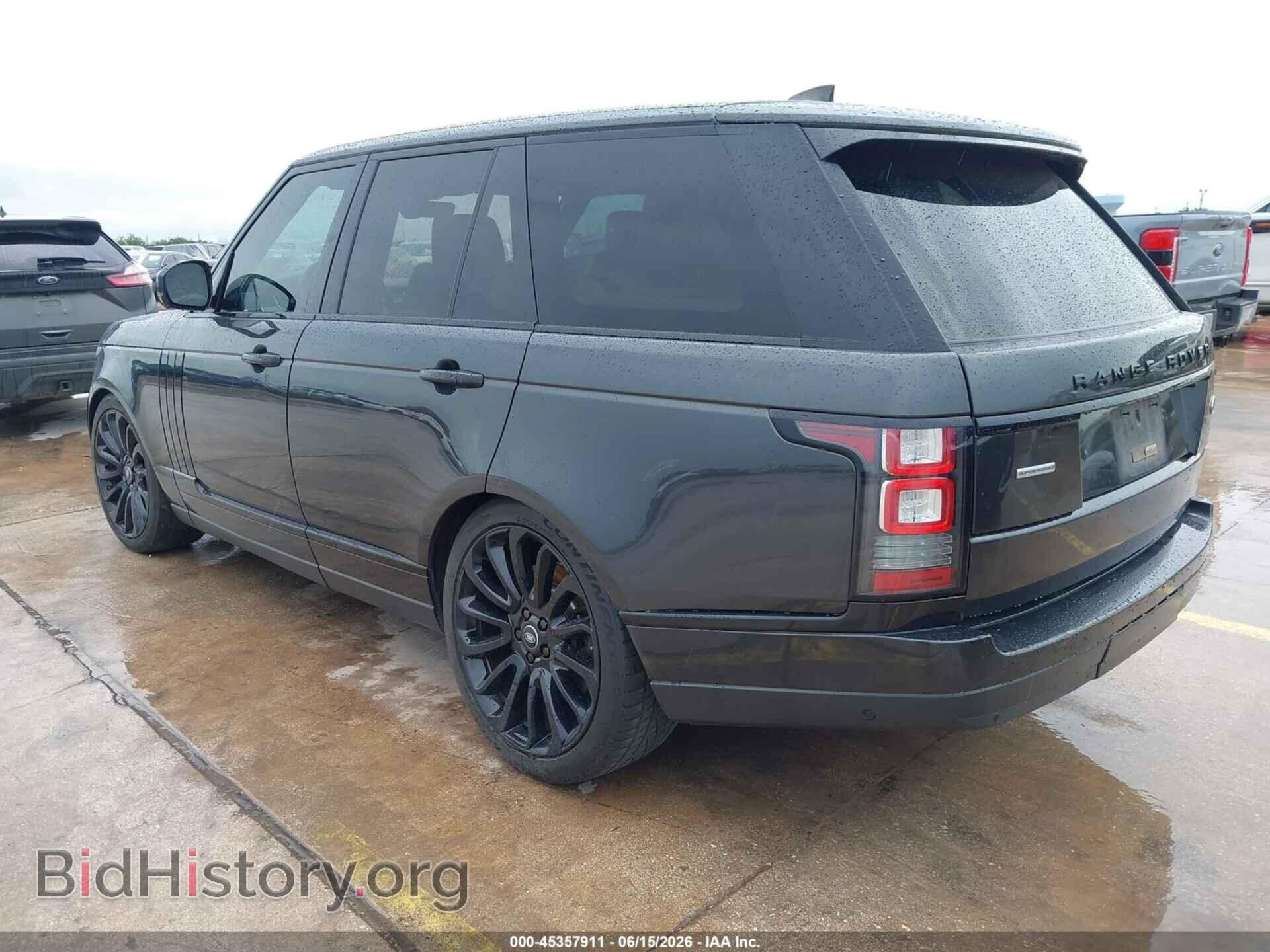 2017 LAND ROVER RANGE ROVER - VIN: SALGS2FE2HA354091 - Фото 3