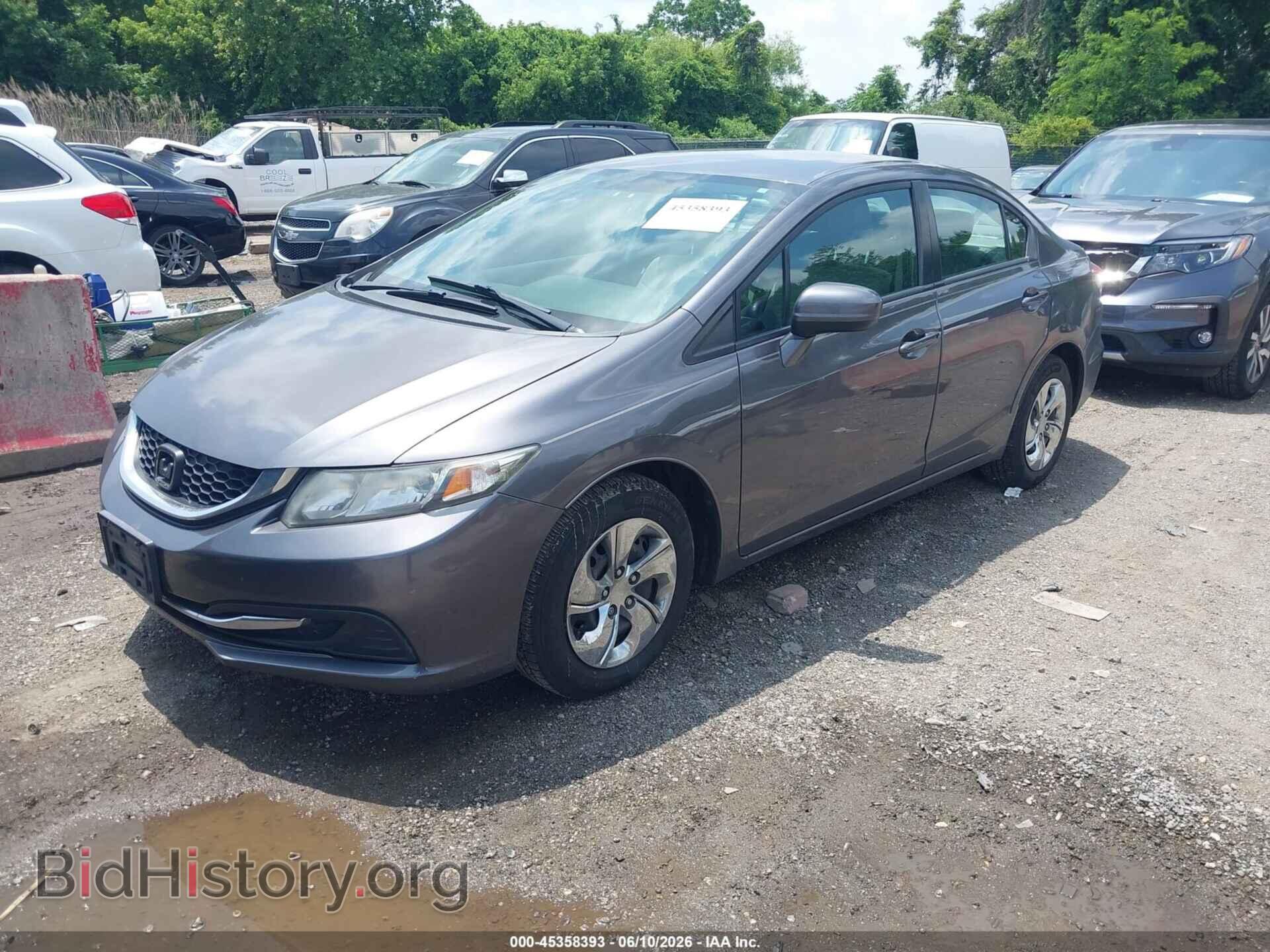 2015 HONDA CIVIC - VIN: 19XFB2F56FE219368 - Фото 2