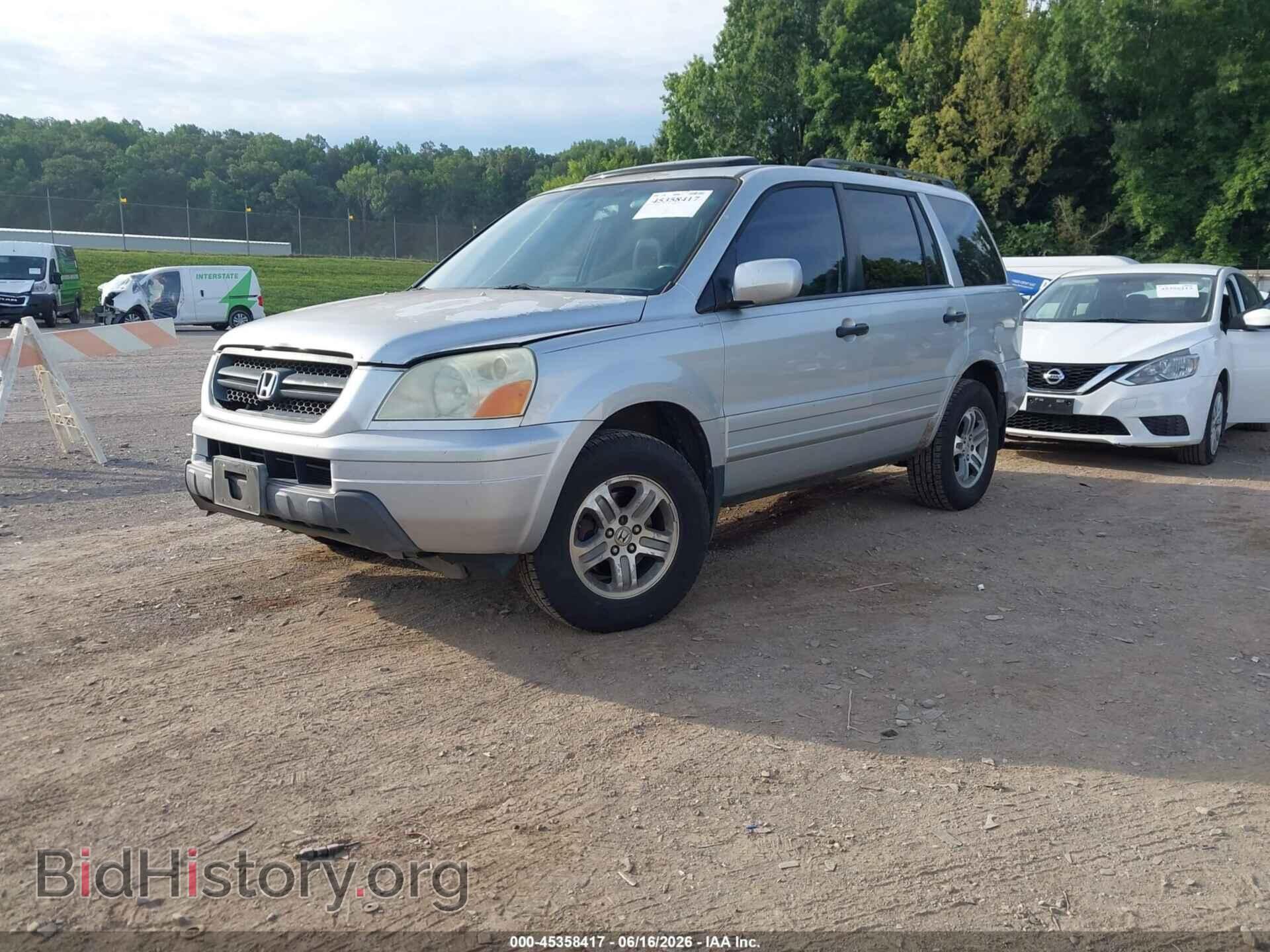 2005 HONDA PILOT - VIN: 5FNYF18505B028638 - Фото 2