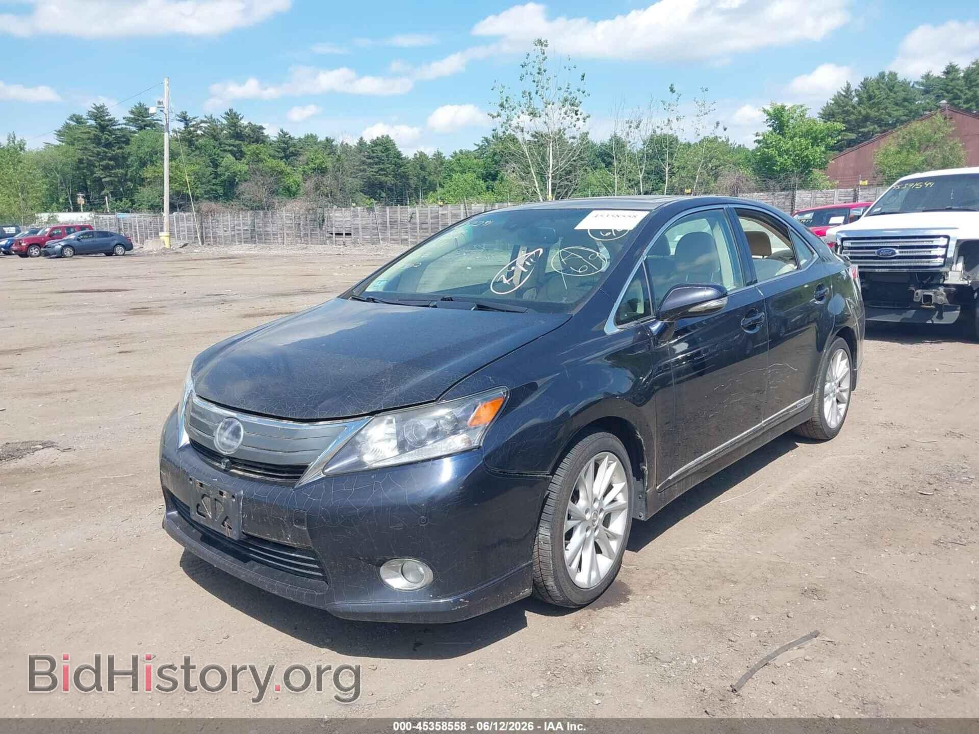 2010 LEXUS HS 250H - VIN: JTHBB1BA0A2009302 - Фото 2