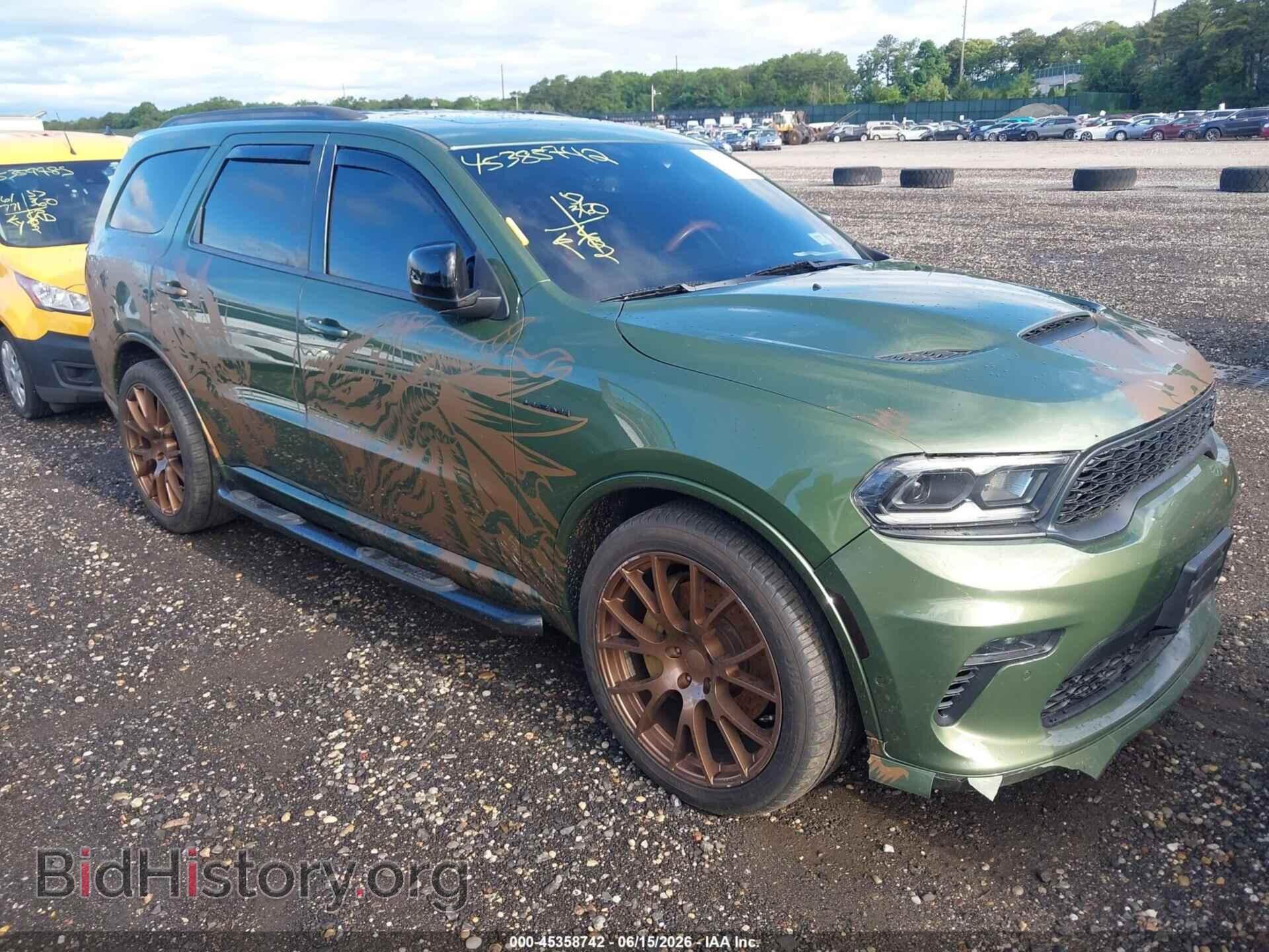 Photo 1C4SDJCT9MC765866 - DODGE DURANGO 2021