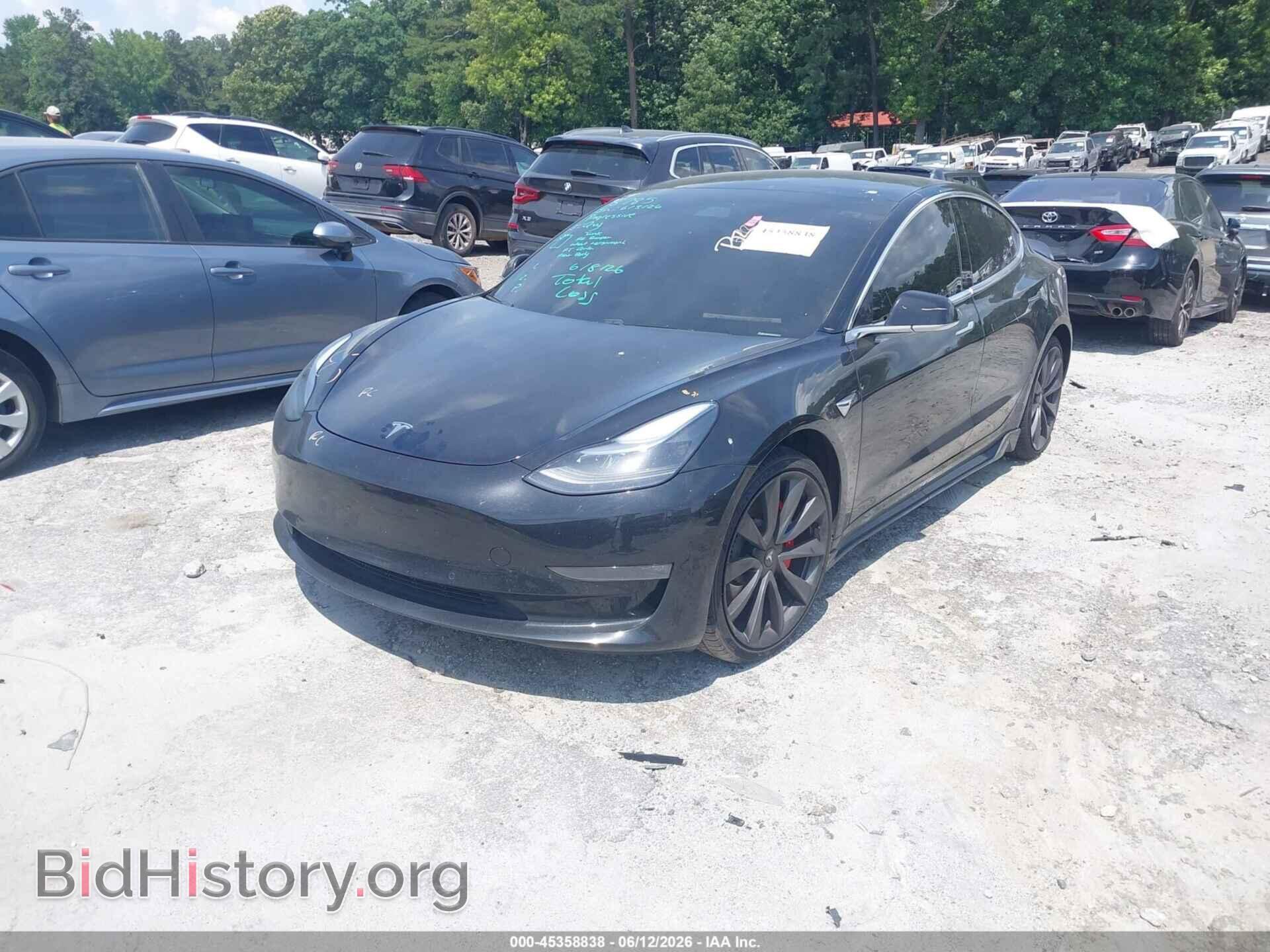 2020 TESLA MODEL 3 - VIN: 5YJ3E1EC0LF603477 - Фото 2