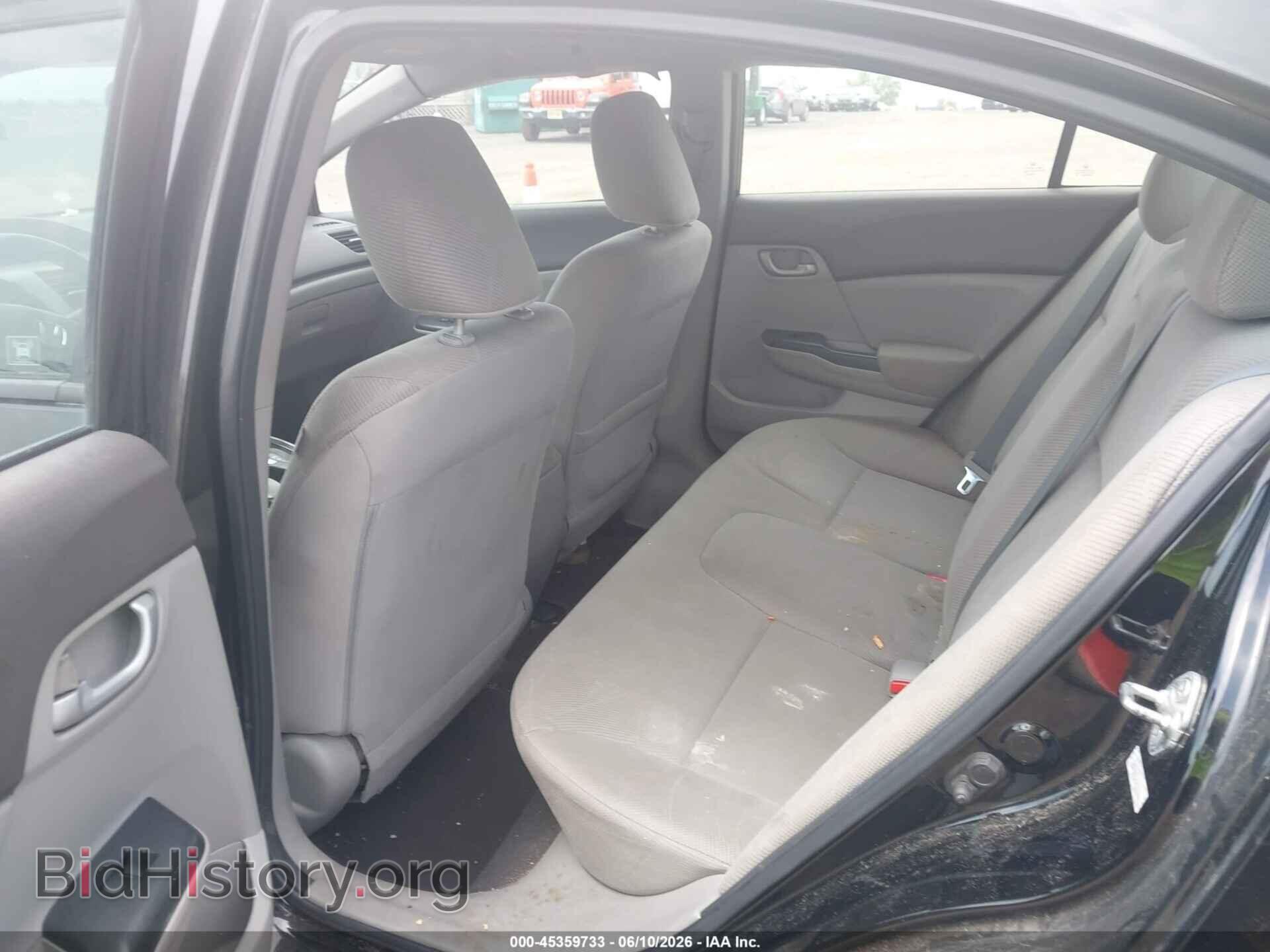 2012 HONDA CIVIC - VIN: 2HGFB2F52CH335006 - Фото 8