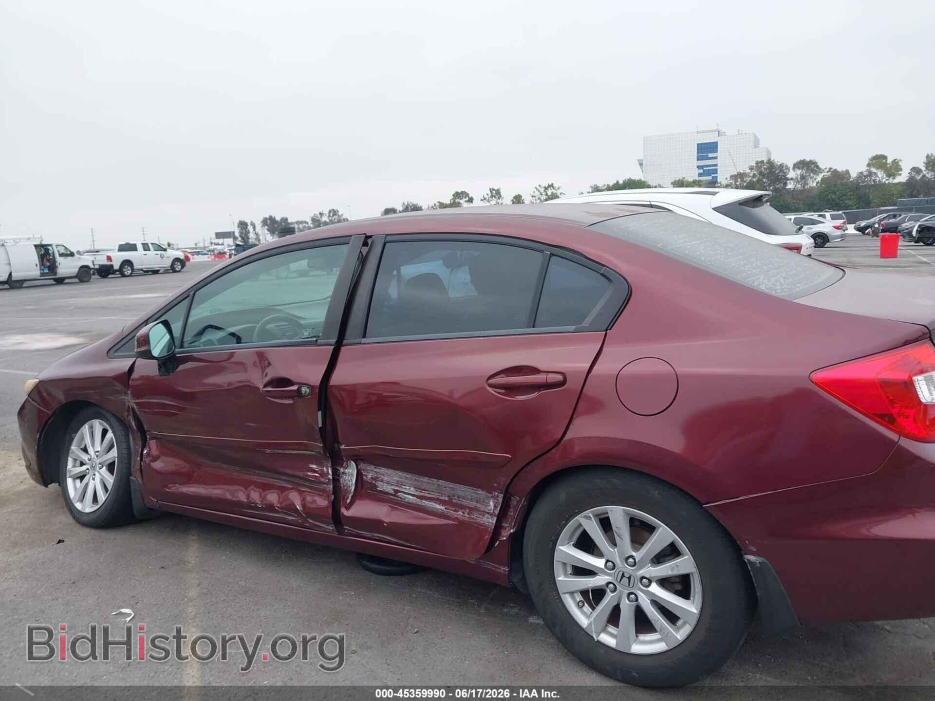 2012 HONDA CIVIC - VIN: 2HGFB2F90CH543436 - Фото 6