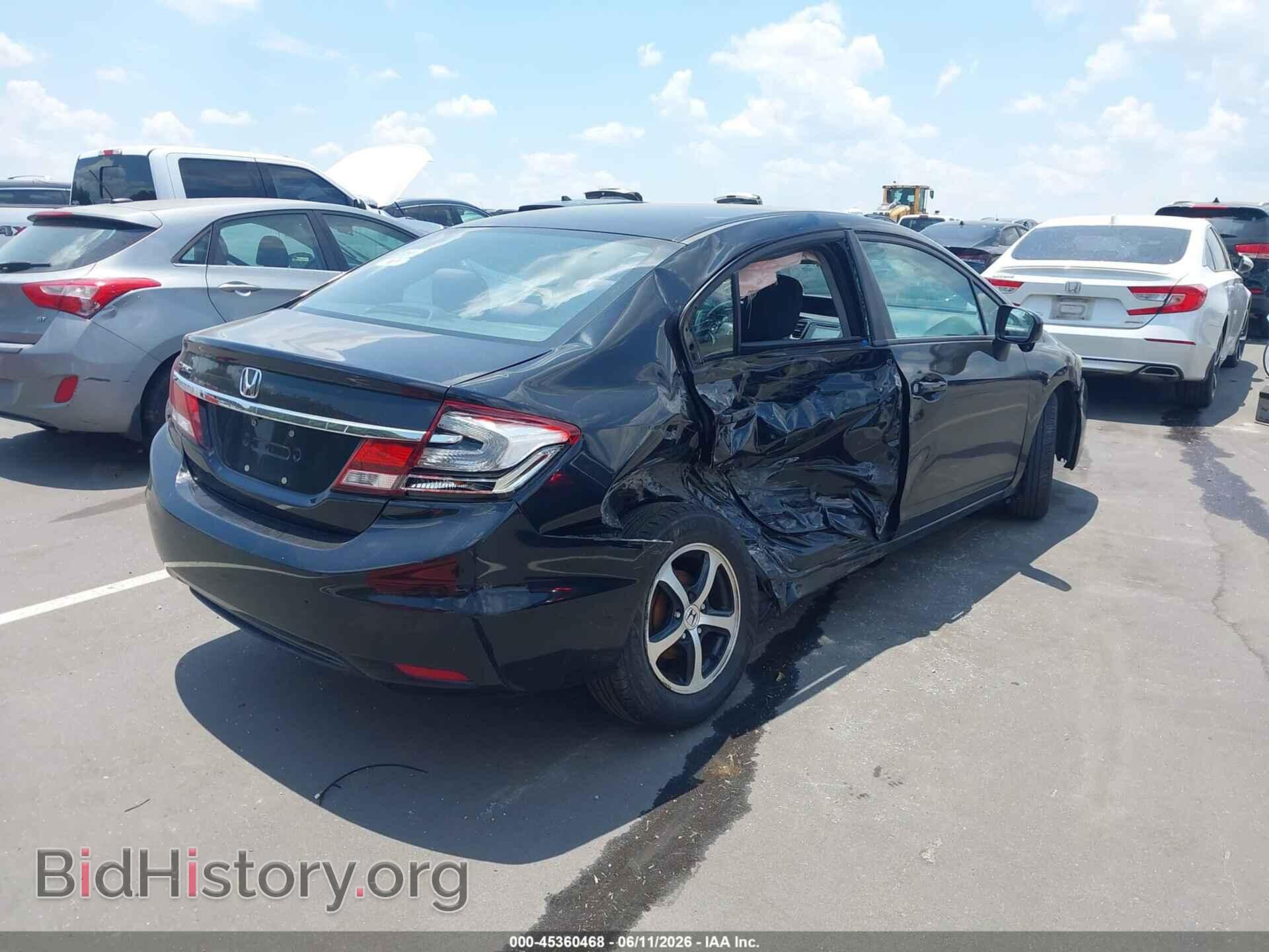 2015 HONDA CIVIC - VIN: 19XFB2F73FE088000 - Фото 4