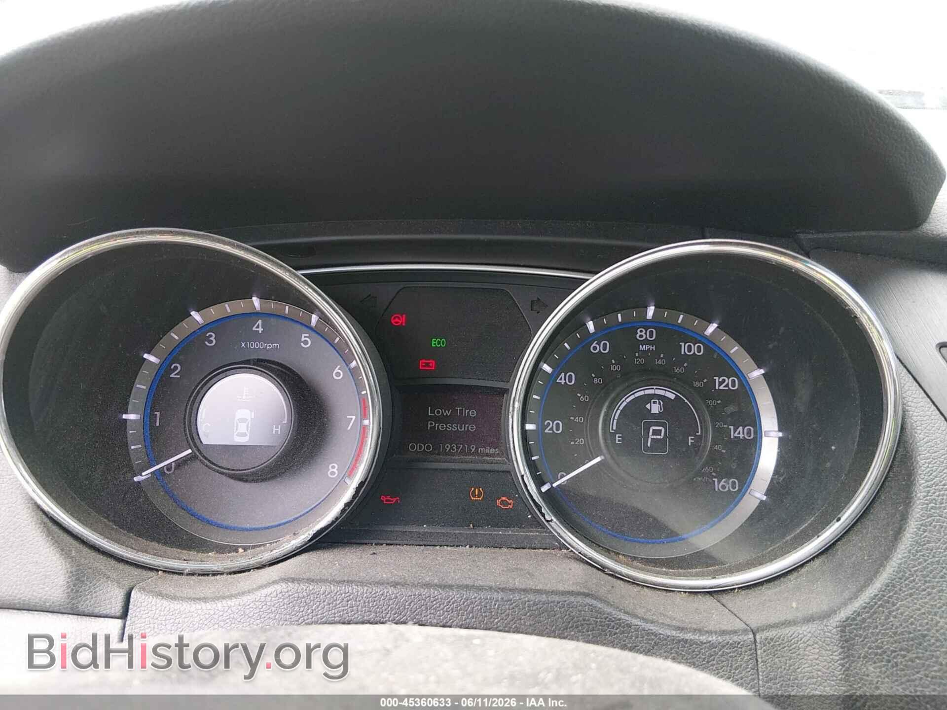 2014 HYUNDAI SONATA - VIN: 5NPEB4AC5EH819340 - Фото 7