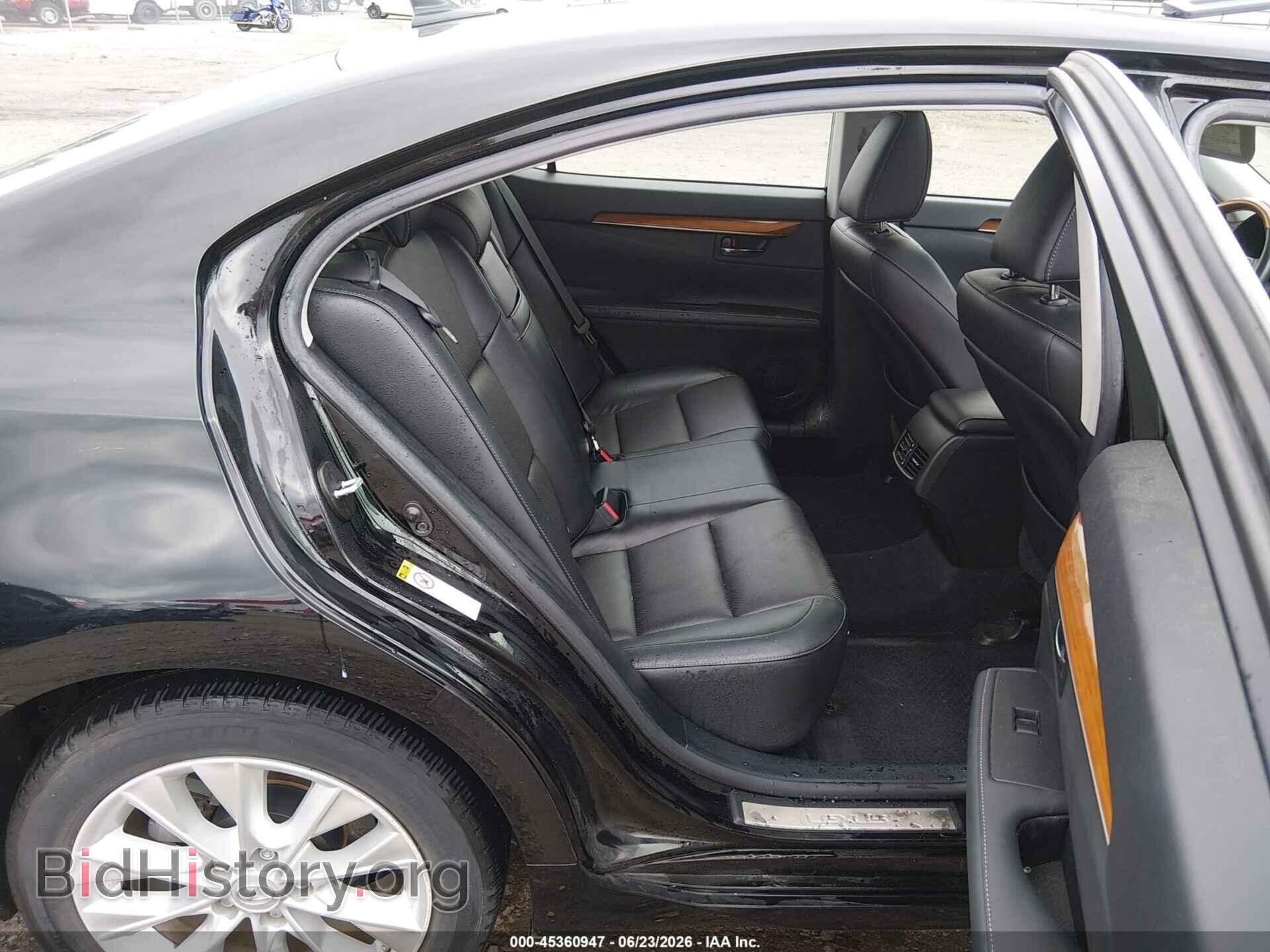 2013 LEXUS ES 300H - VIN: JTHBW1GG8D2036107 - Photo 8