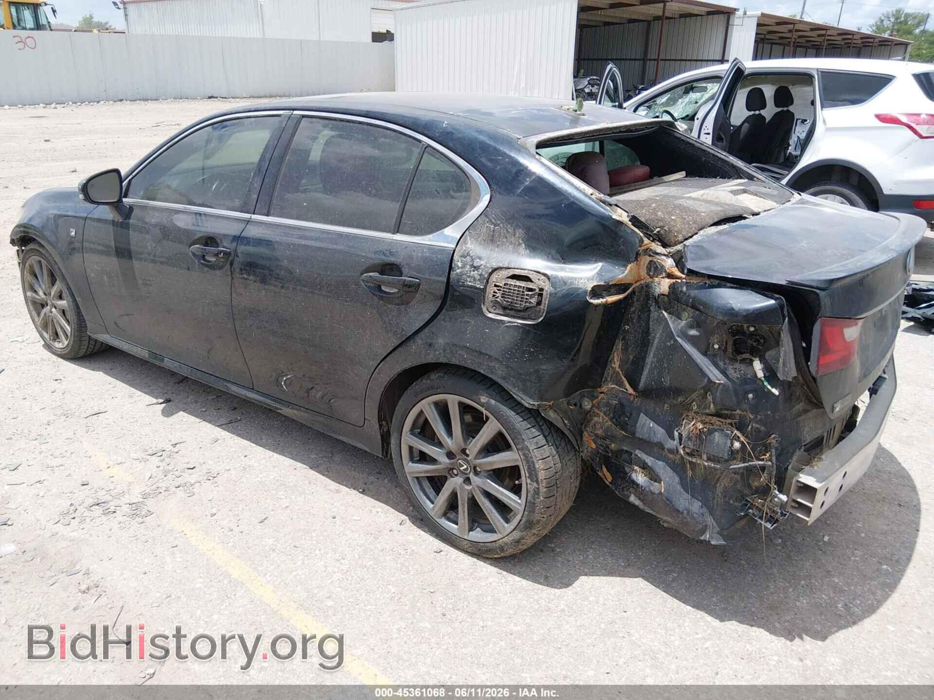 2013 LEXUS GS 350 - VIN: JTHBE1BL3D5022511 - Фото 3