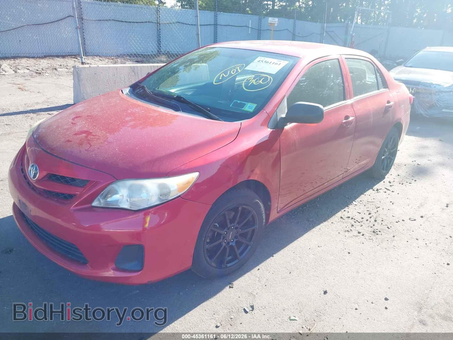 2011 TOYOTA COROLLA - VIN: 2T1BU4EE6BC706763 - Фото 2