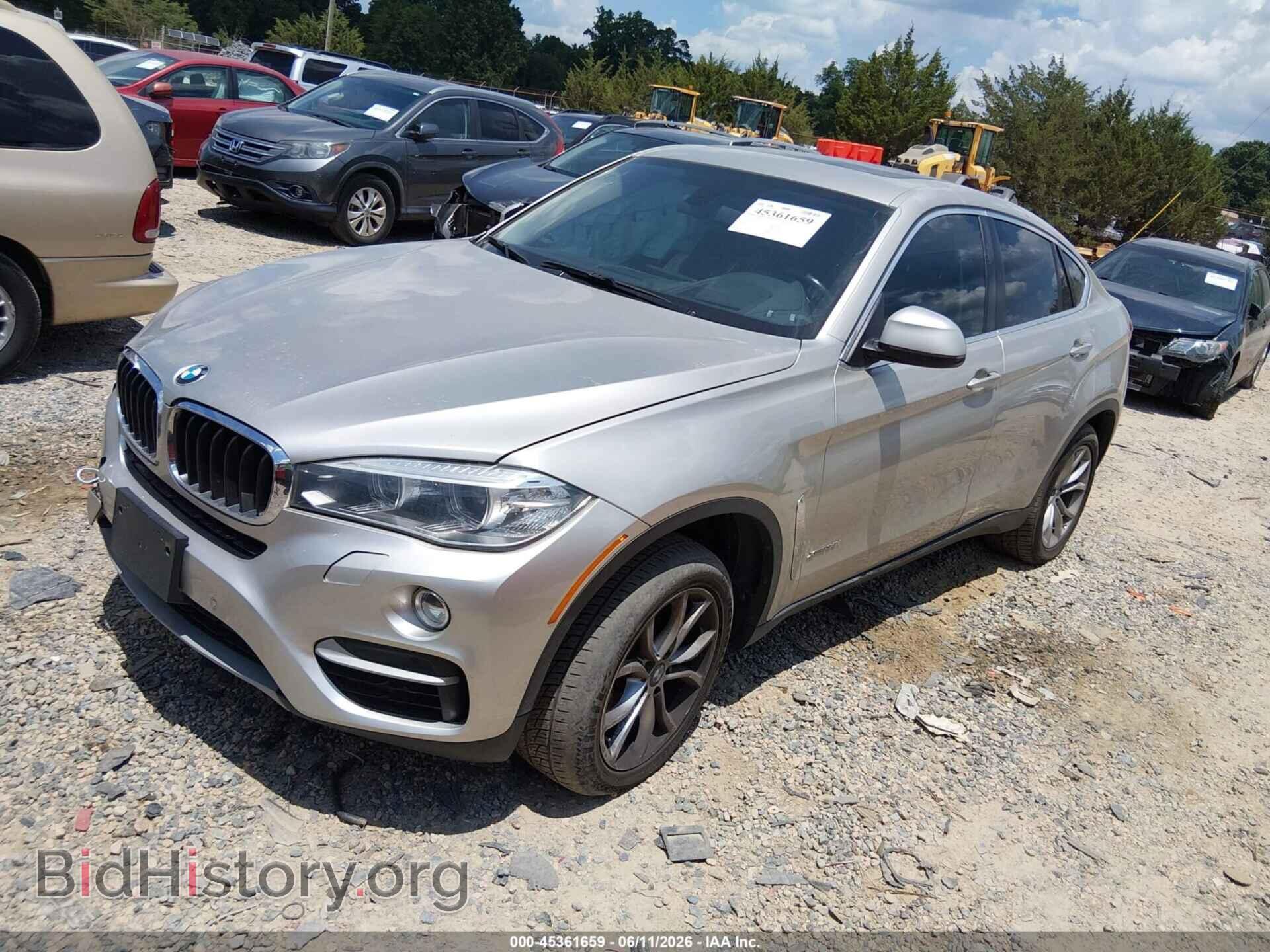 2015 BMW X6 - VIN: 5UXKU2C55F0F95437 - Фото 2