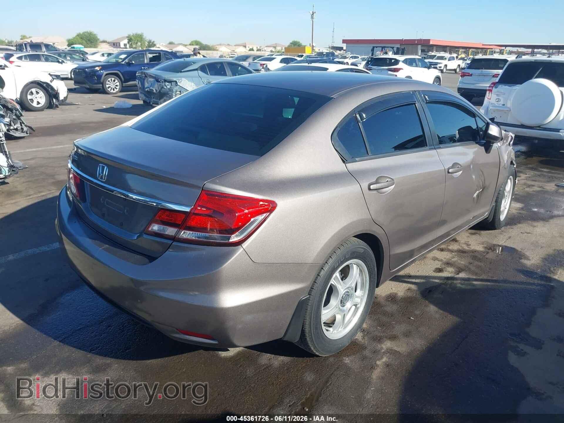 2013 HONDA CIVIC - VIN: 2HGFB2F5XDH590360 - Фото 4