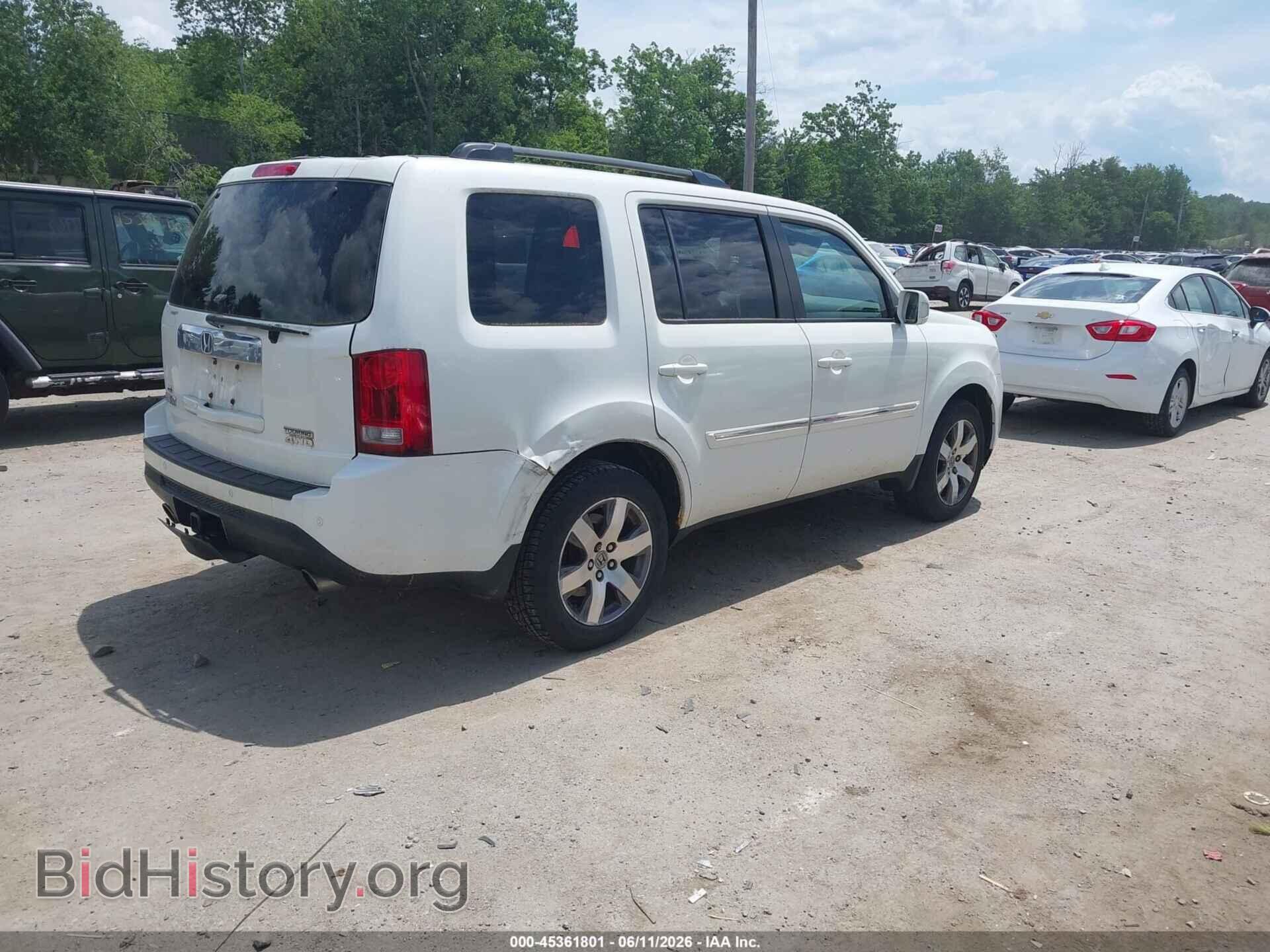 2013 HONDA PILOT - VIN: 5FNYF4H9XDB040637 - Фото 4