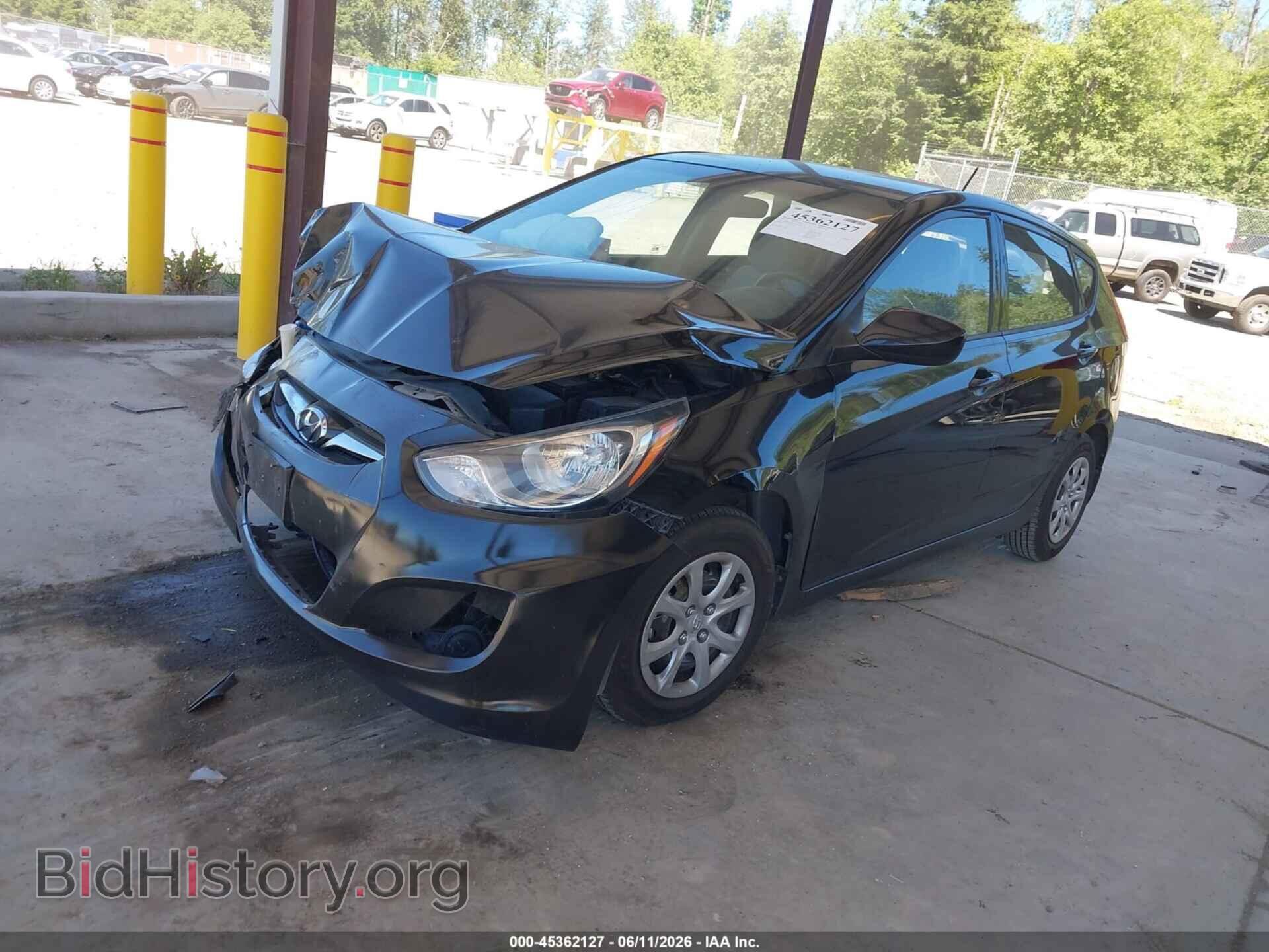 2012 HYUNDAI ACCENT - VIN: KMHCT5AE7CU046316 - Фото 2