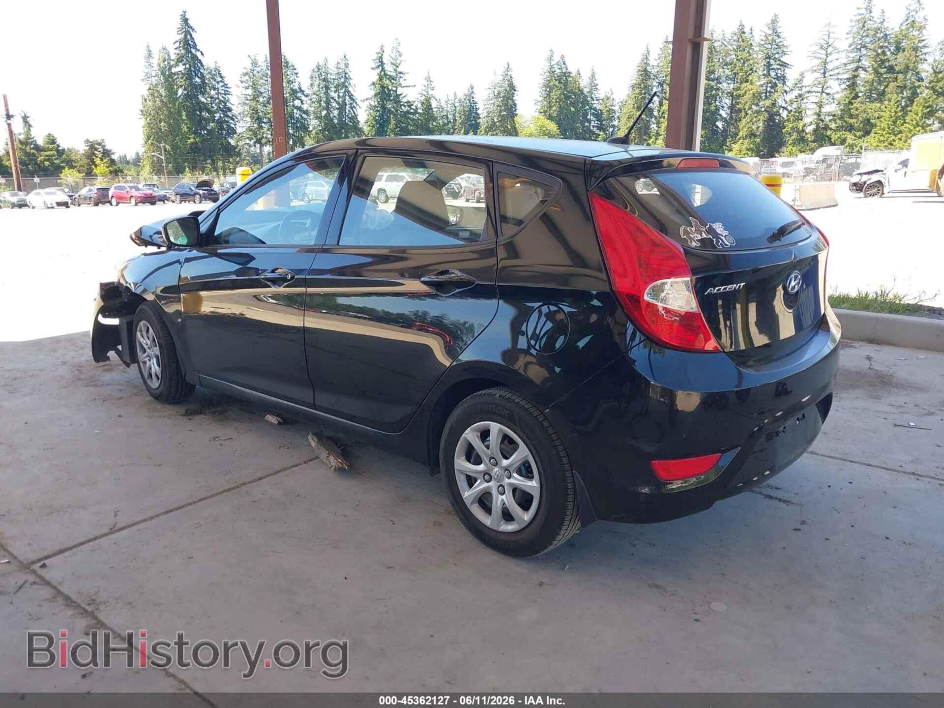 2012 HYUNDAI ACCENT - VIN: KMHCT5AE7CU046316 - Фото 3