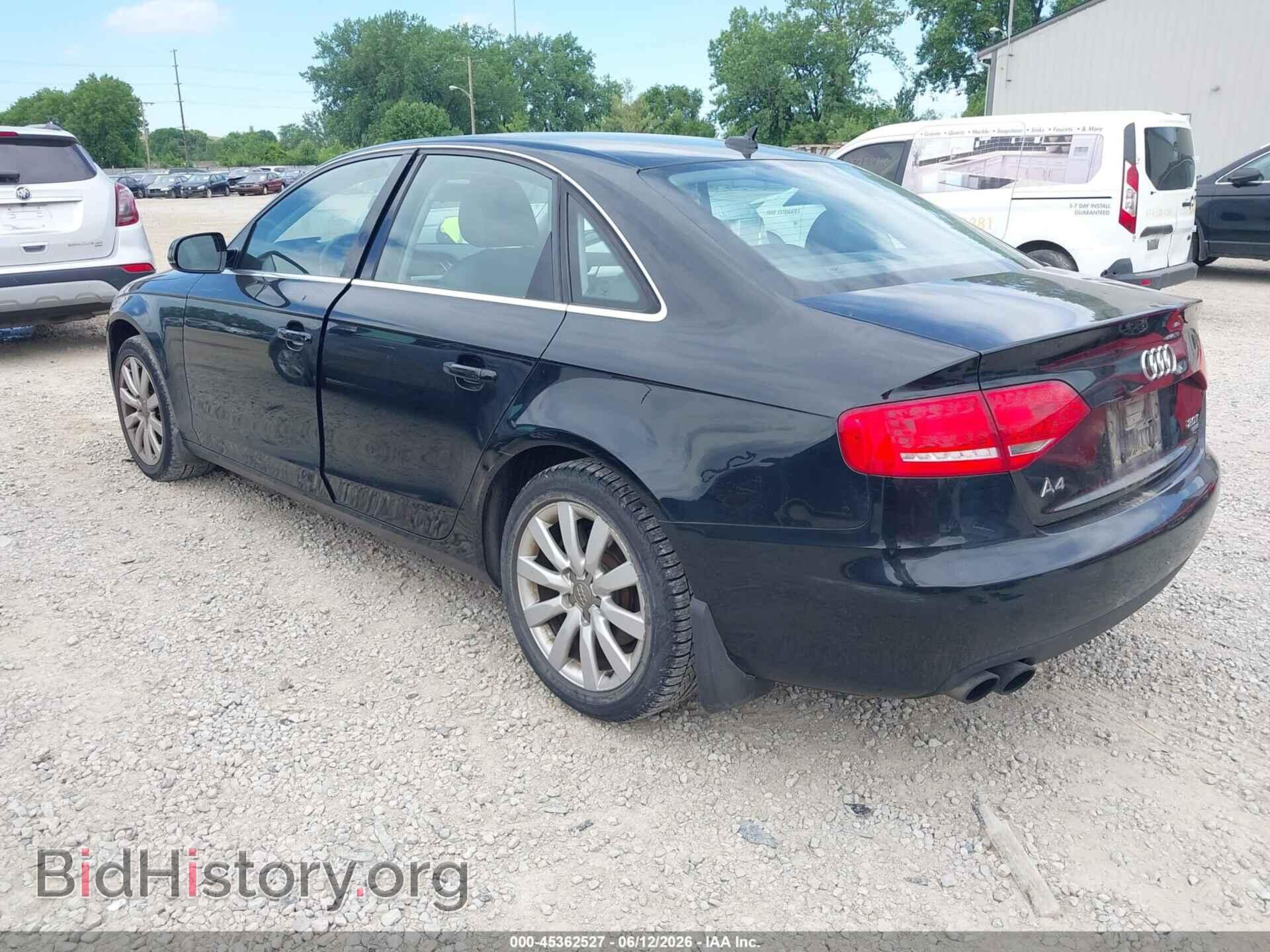 2012 AUDI A4 - VIN: WAUBFAFL3CN015885 - Фото 3