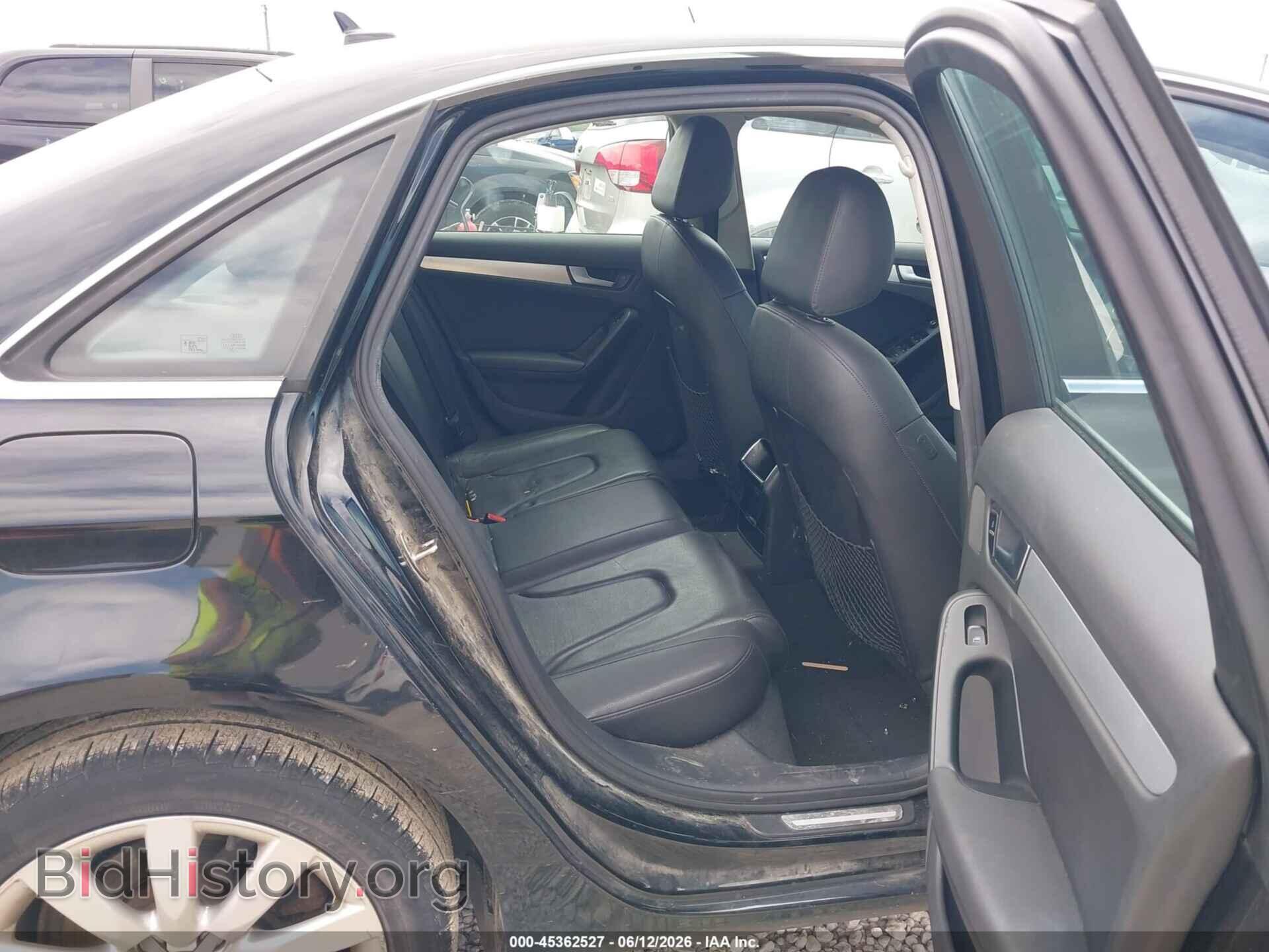 2012 AUDI A4 - VIN: WAUBFAFL3CN015885 - Фото 8